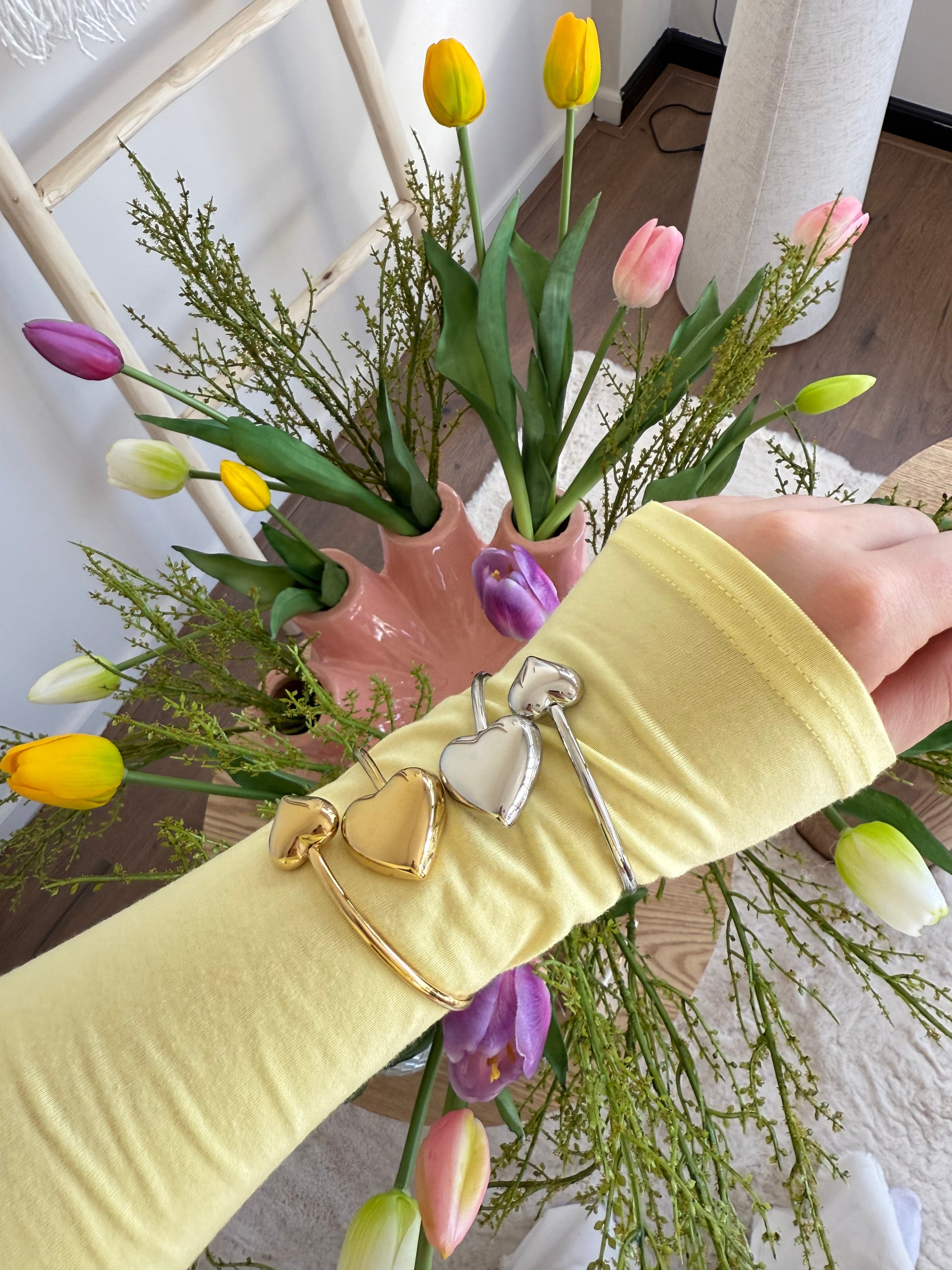 Cupid's charm bangle