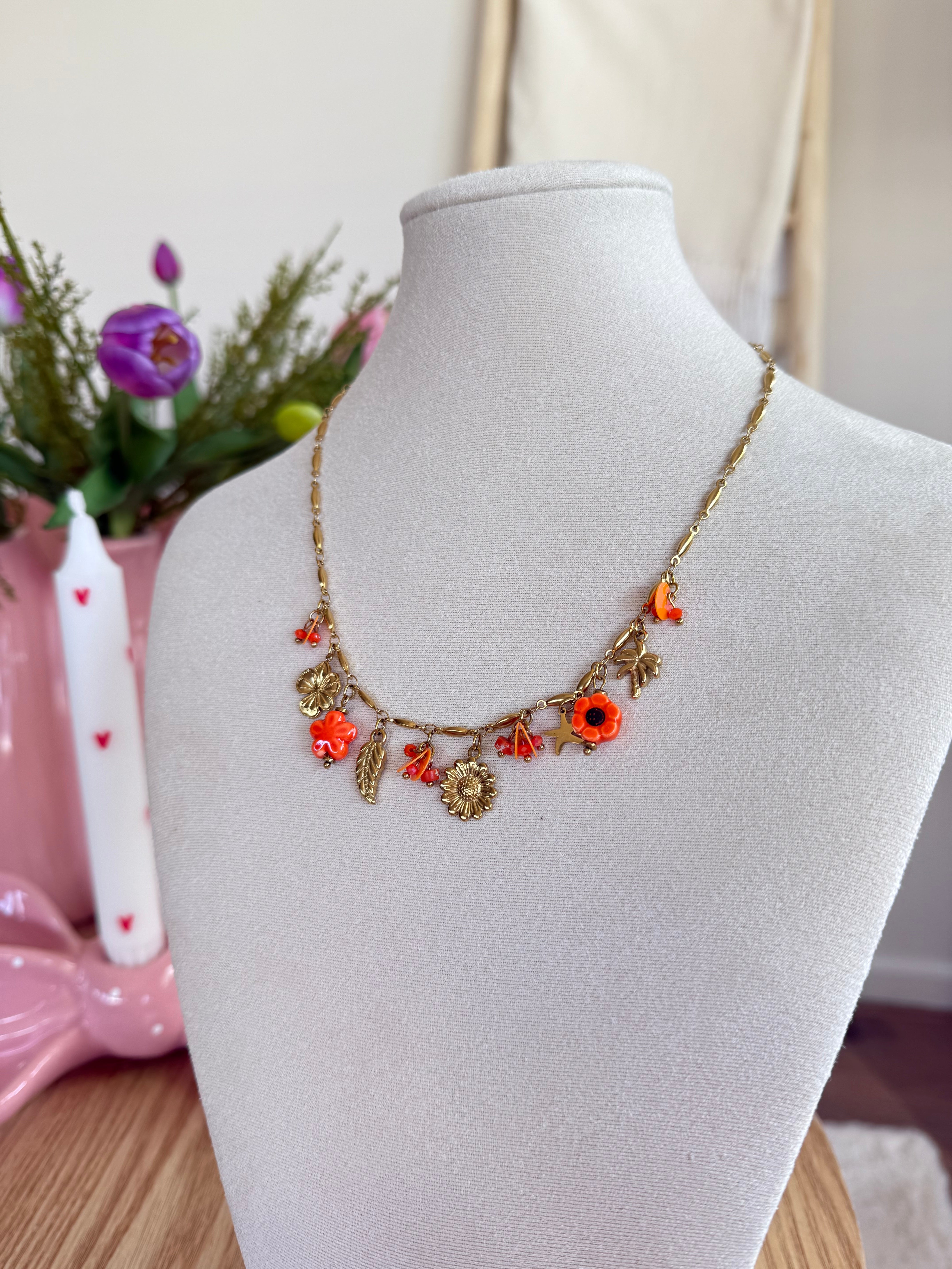 Sunset vibes necklace