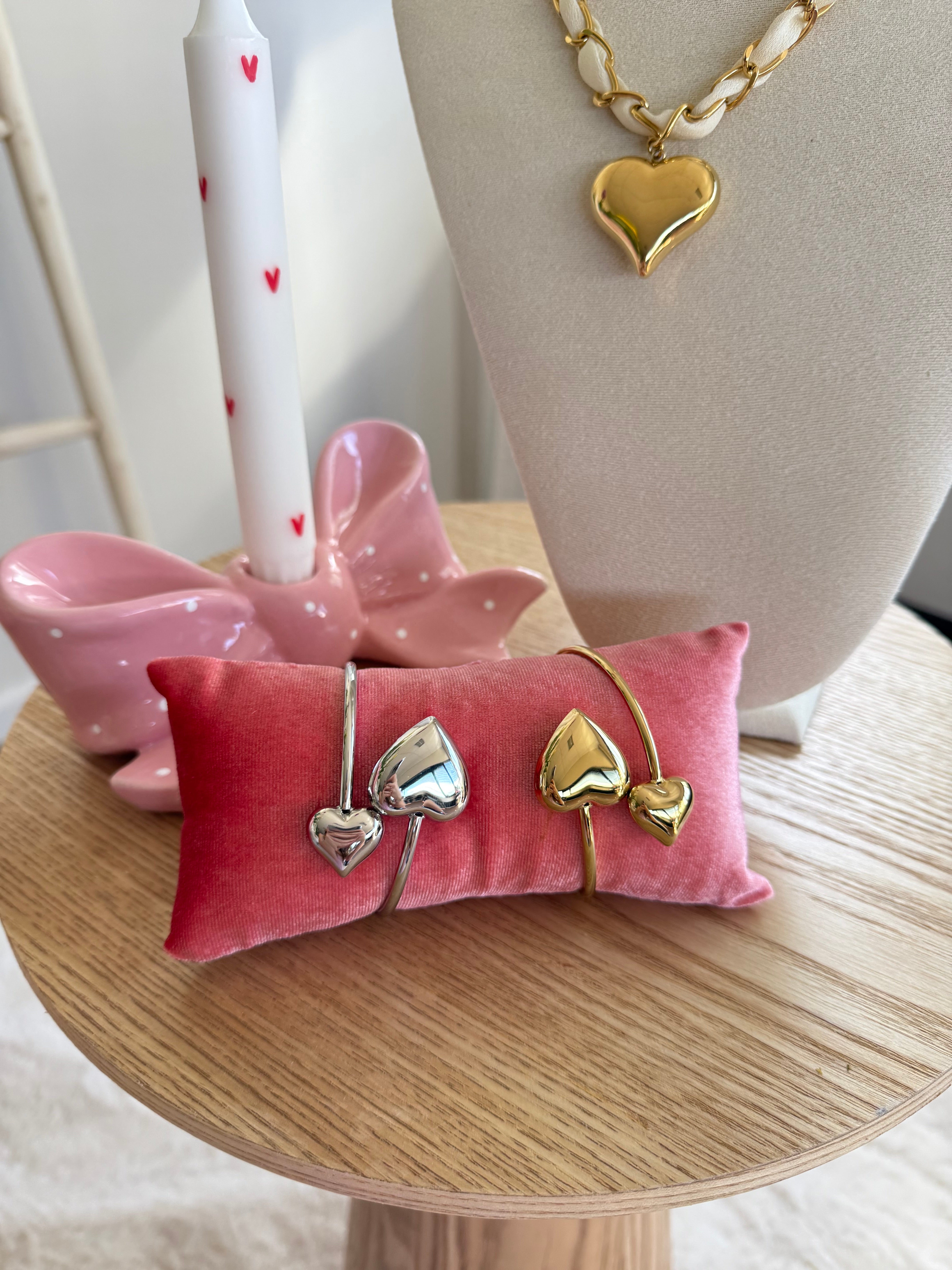 Cupid's charm bangle