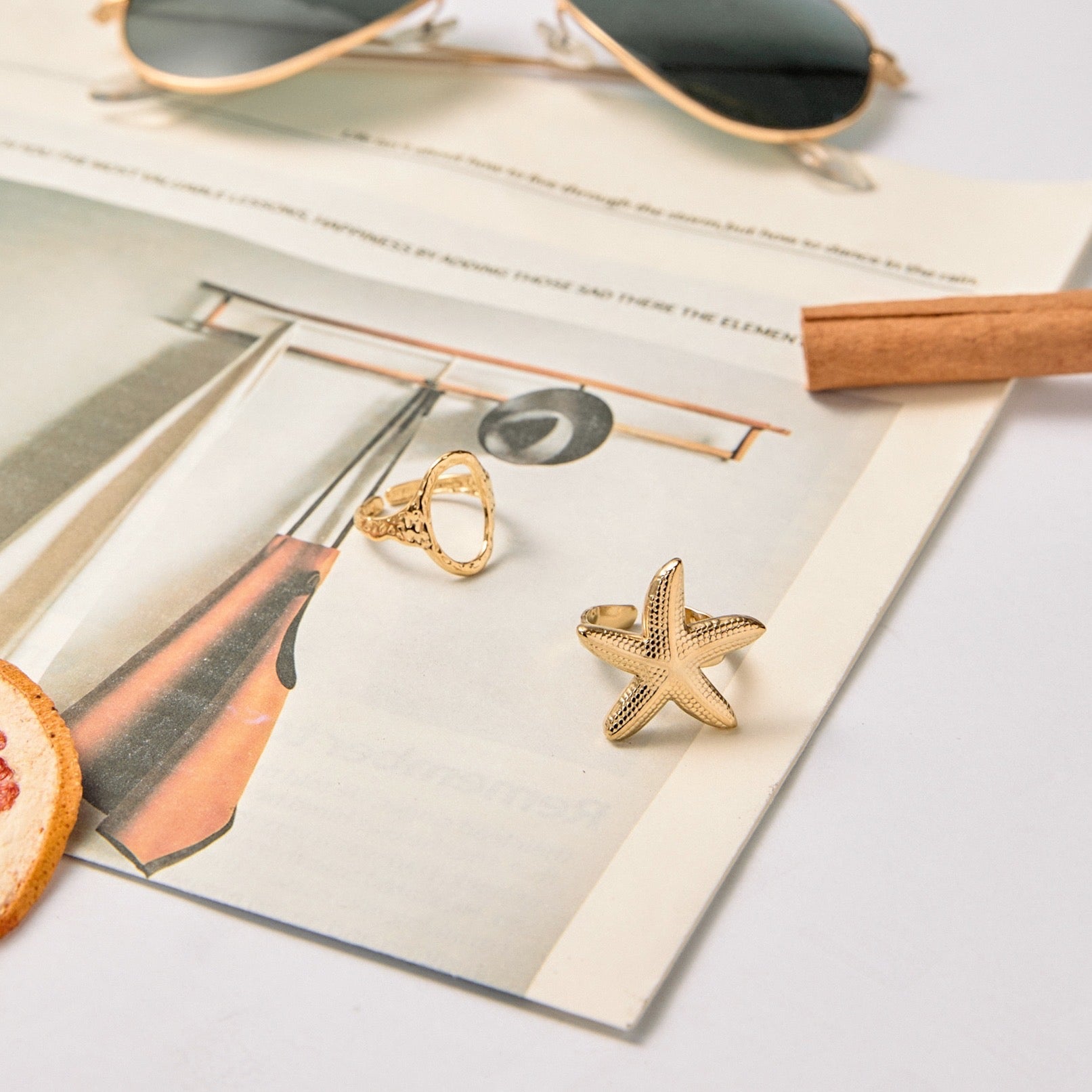 Starry seas ring