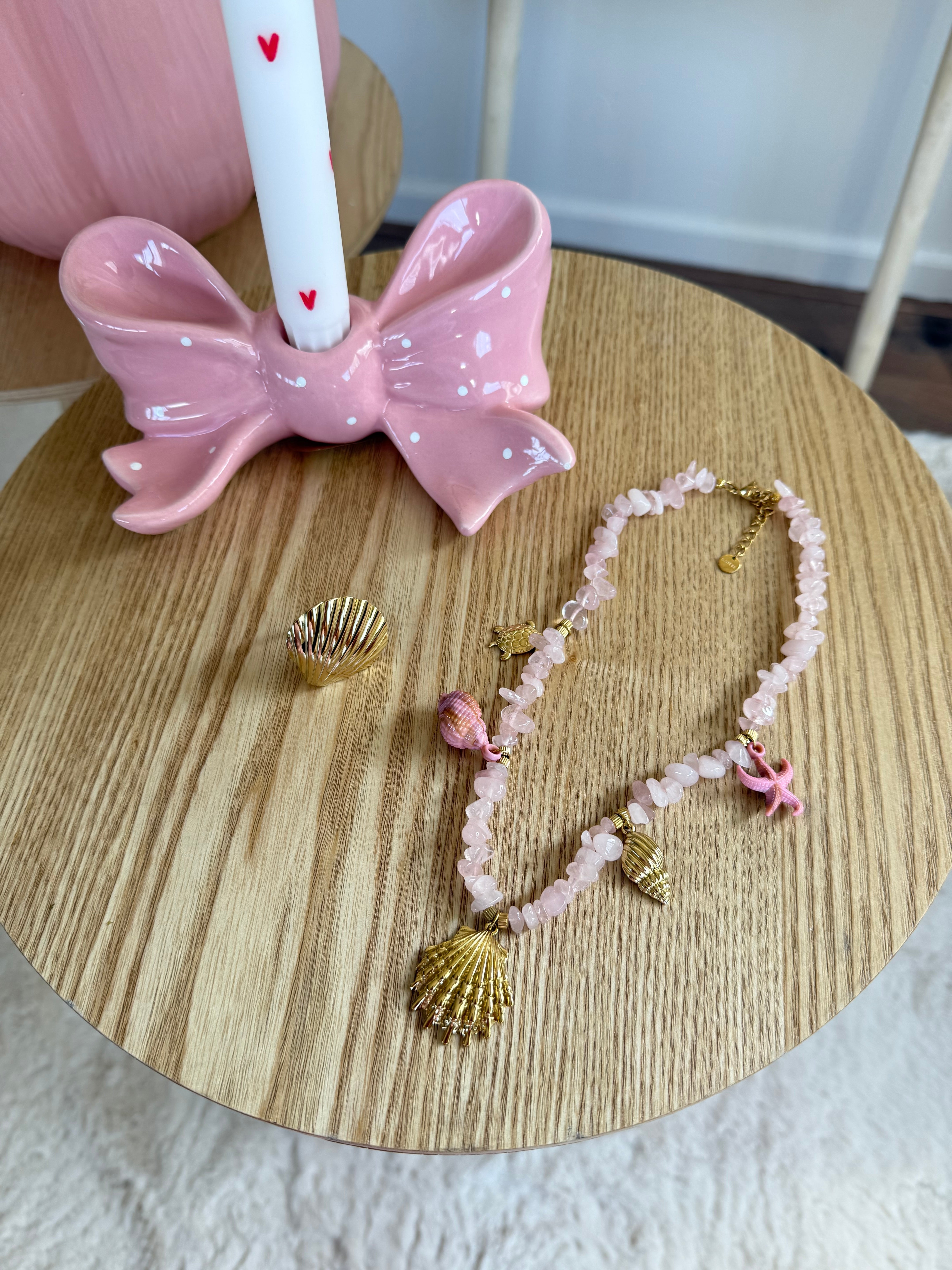Coastal charms necklace
