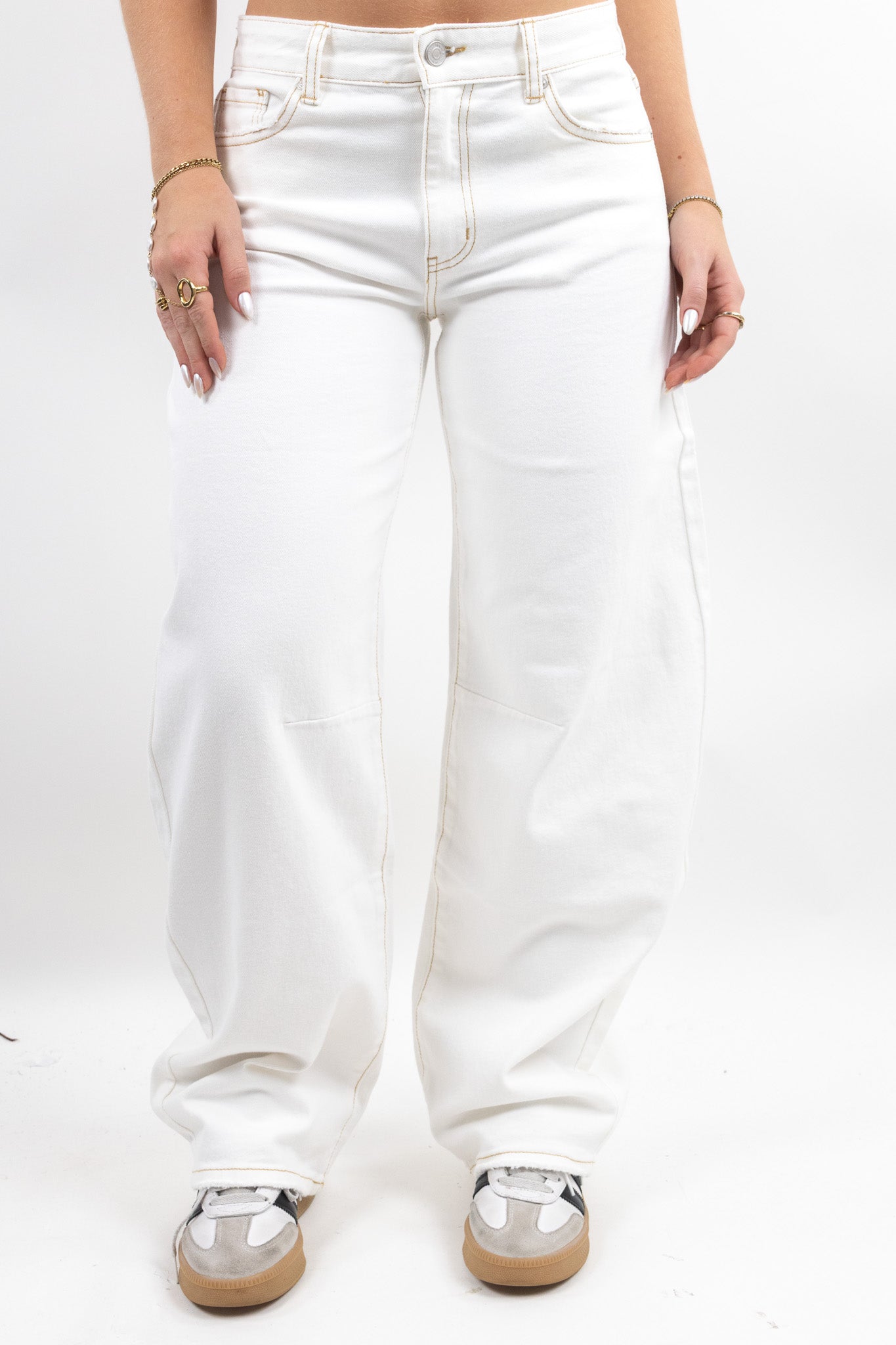 Gaia balloon jeans - stretch