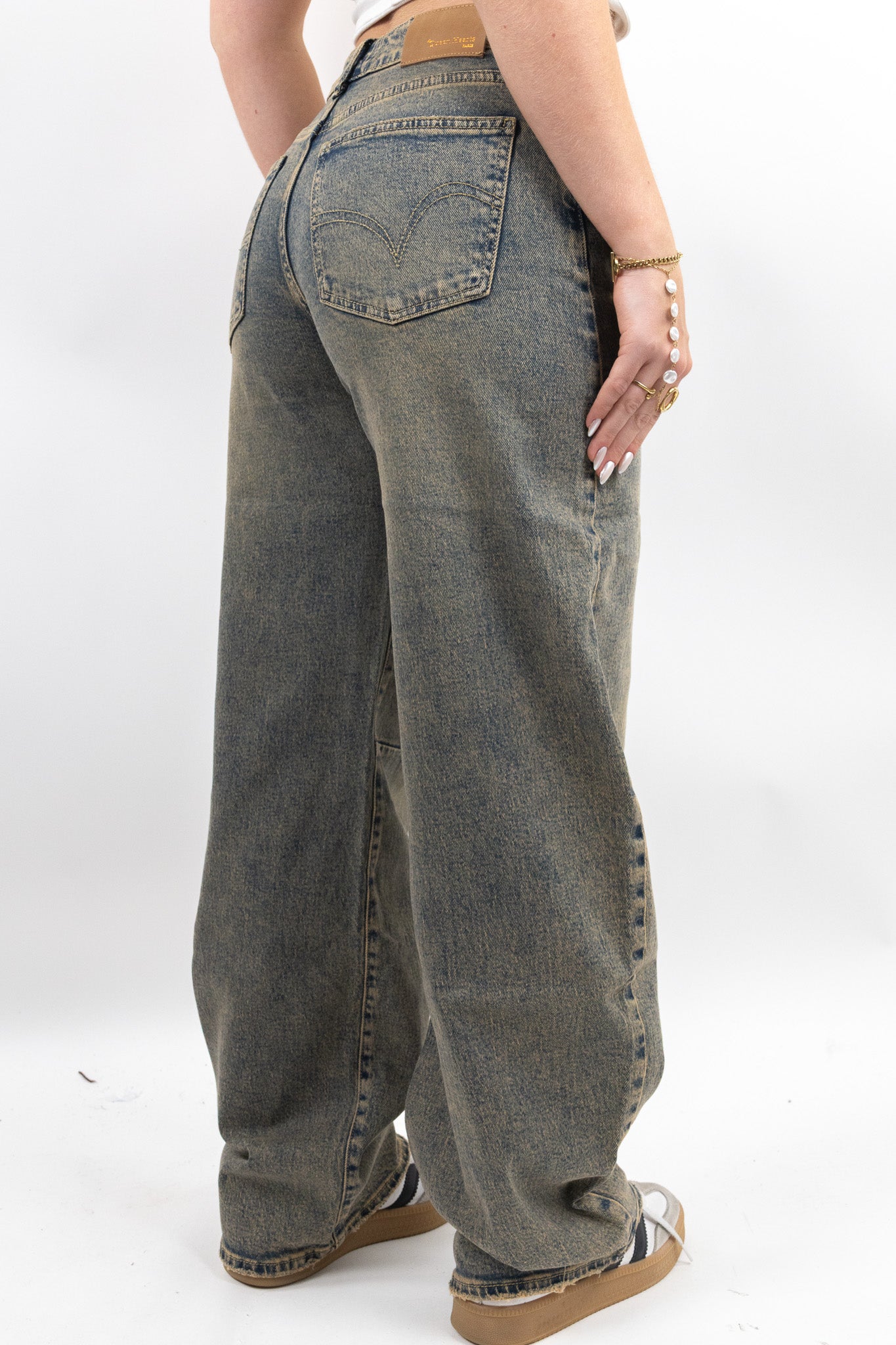 Gaia balloon jeans - stretch