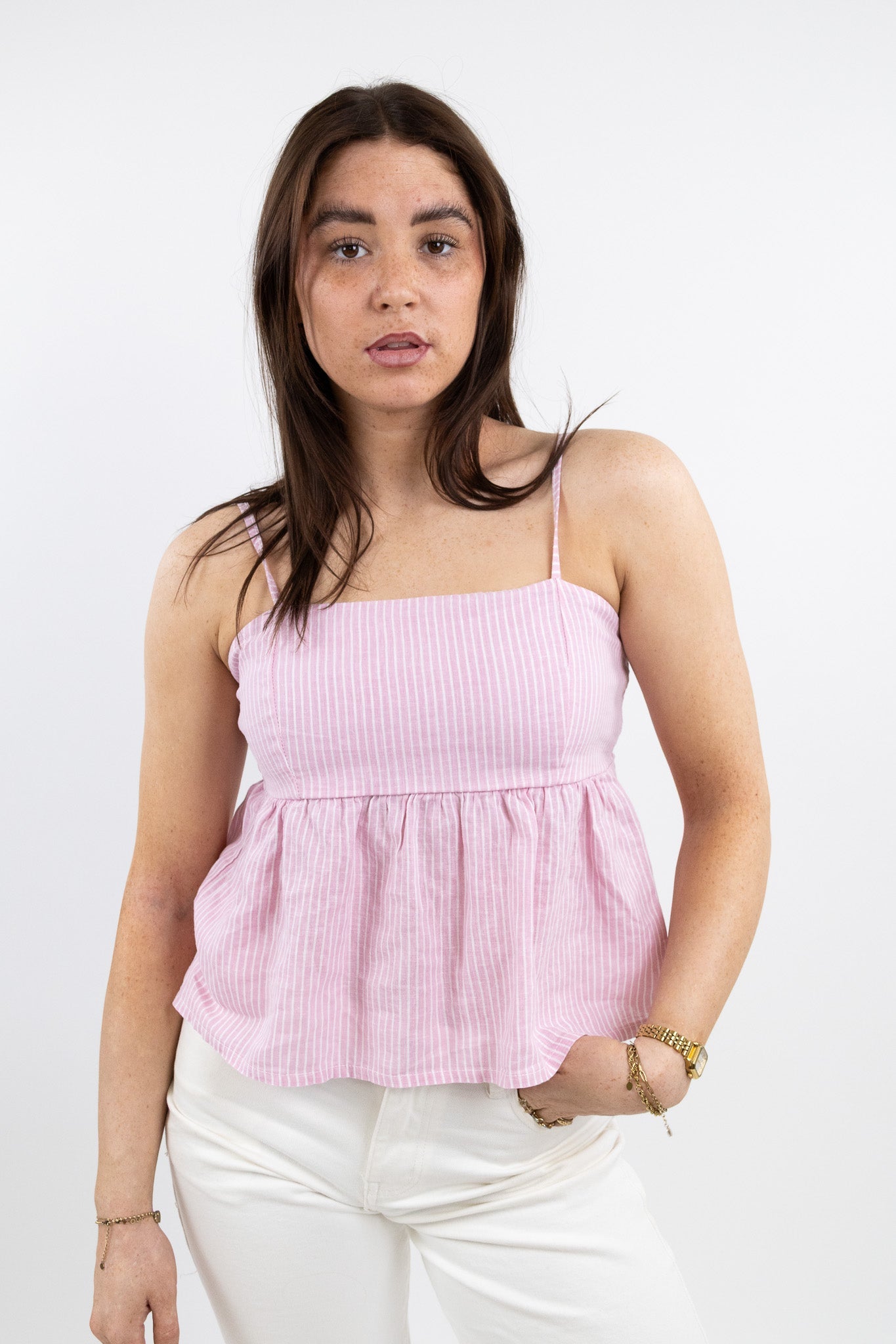 Solene striped top