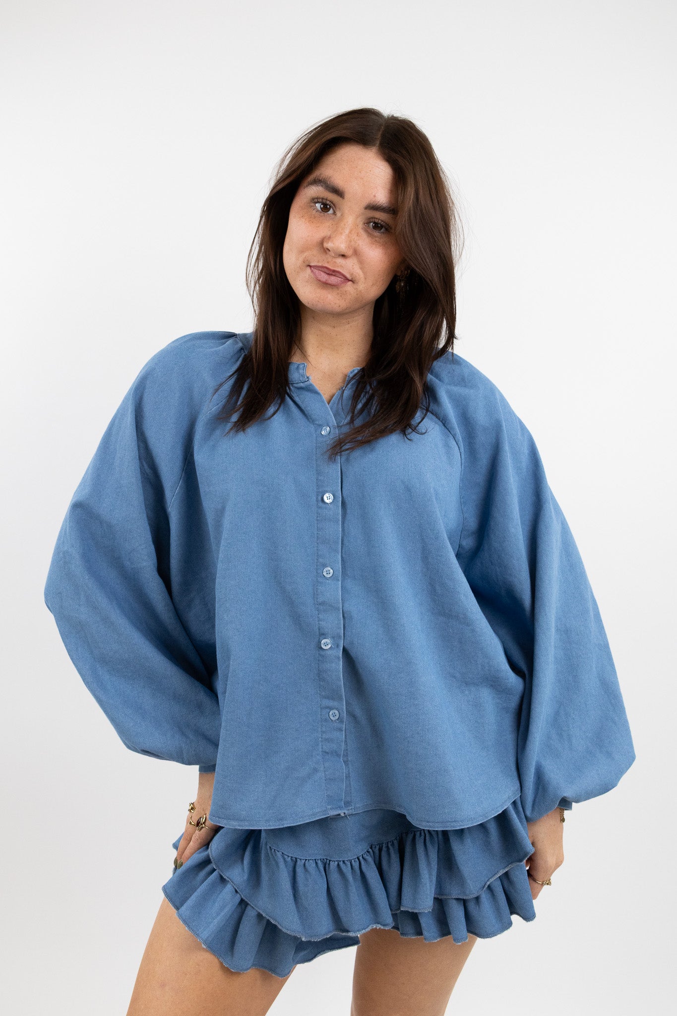 Lot Denim Bluse