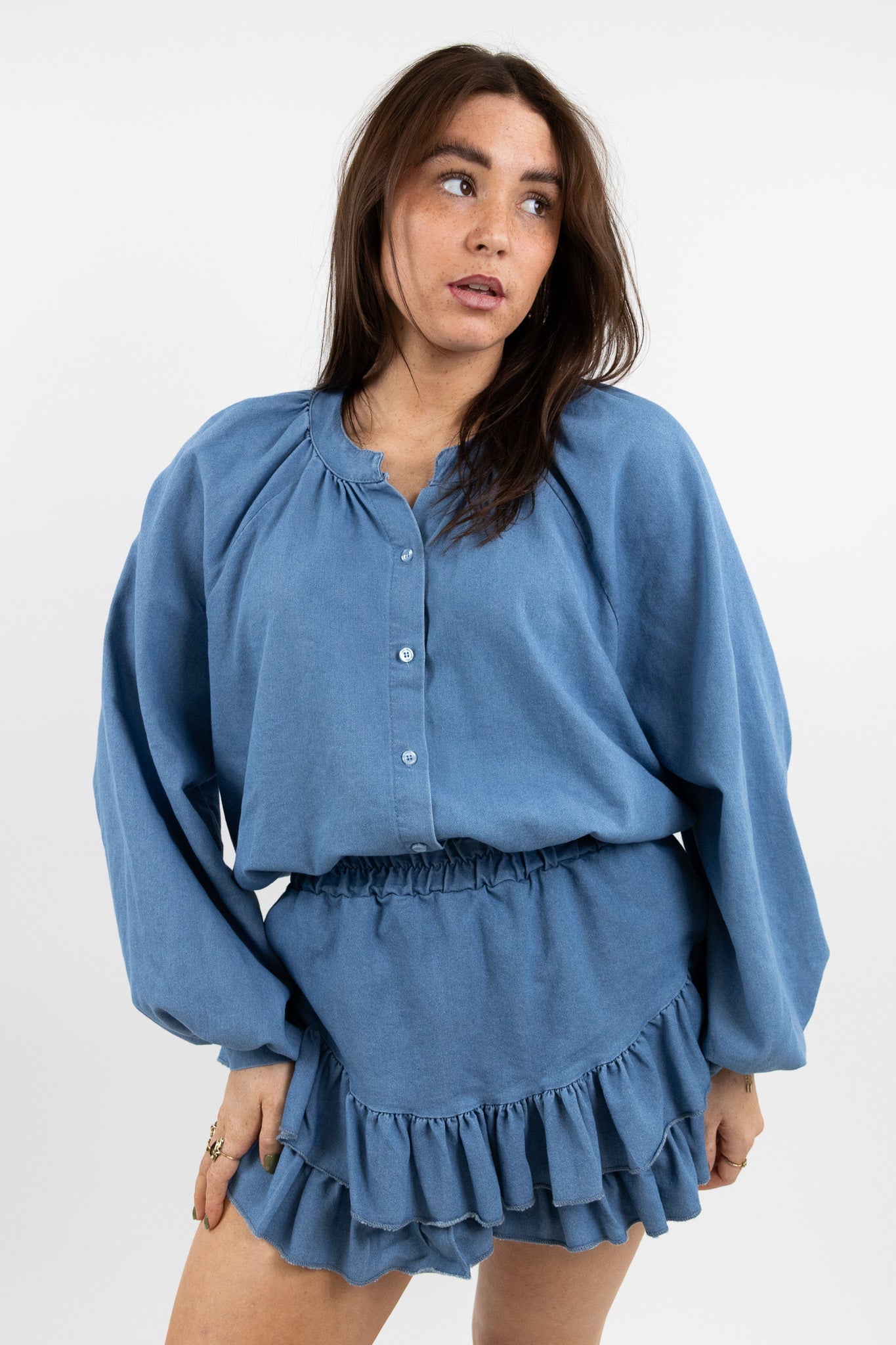 Lot Denim Bluse