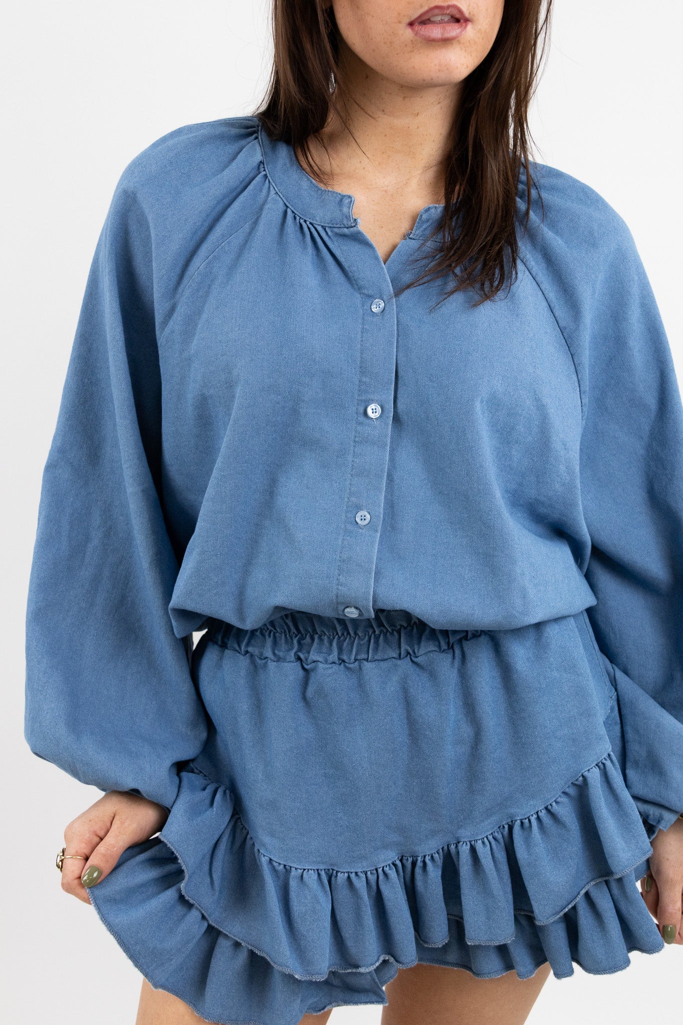 Lot denim skort