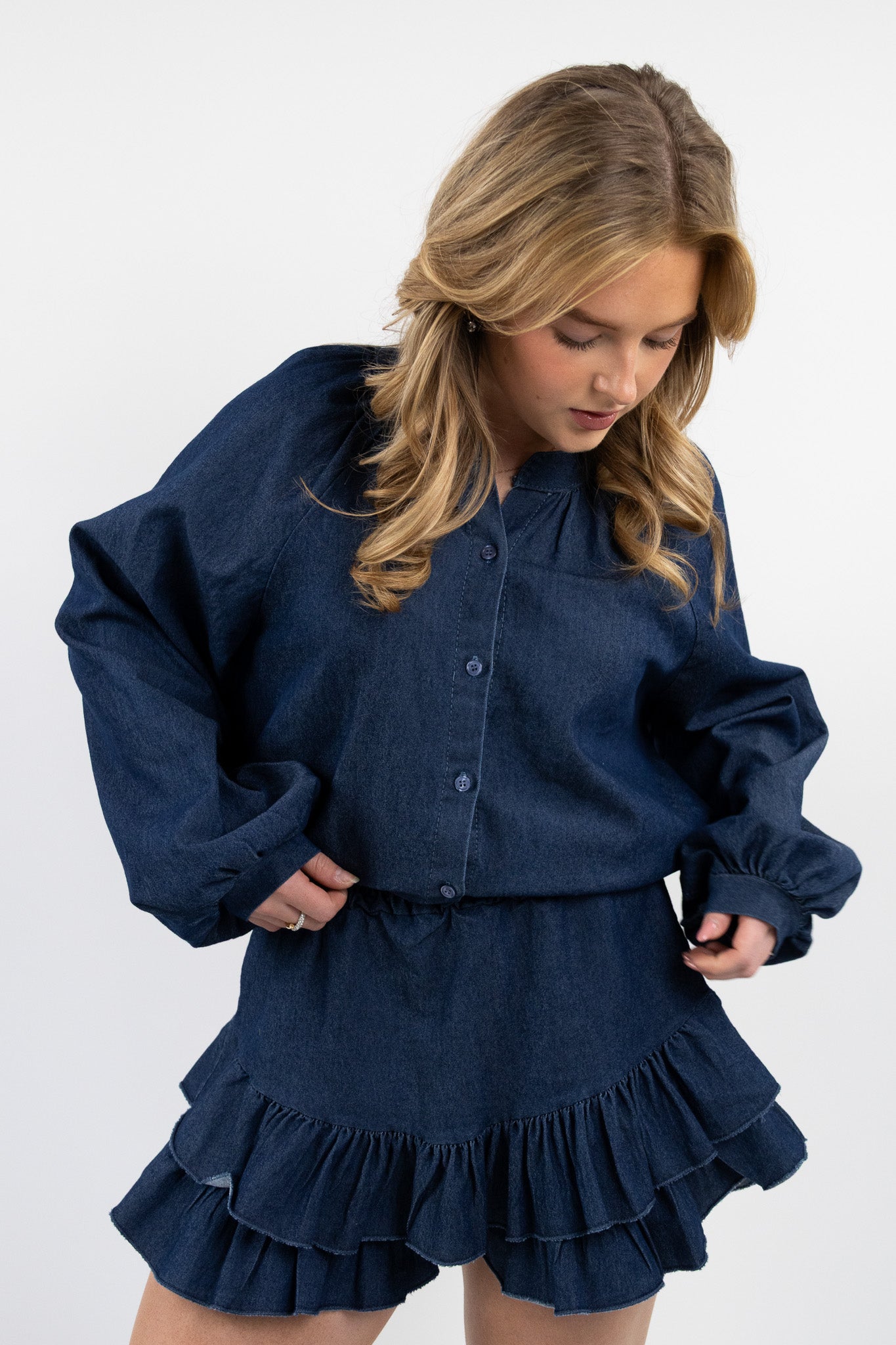 Lot denim skort