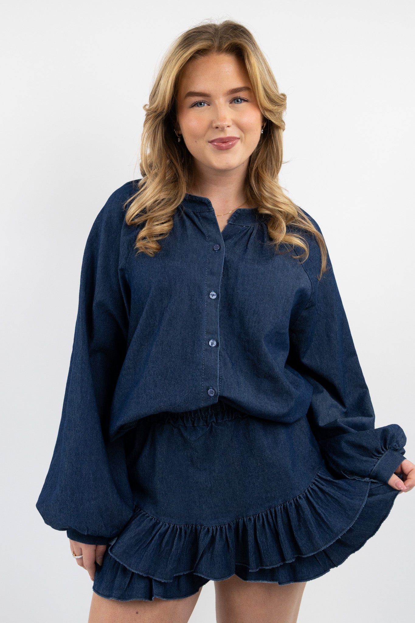 Lot denim skort