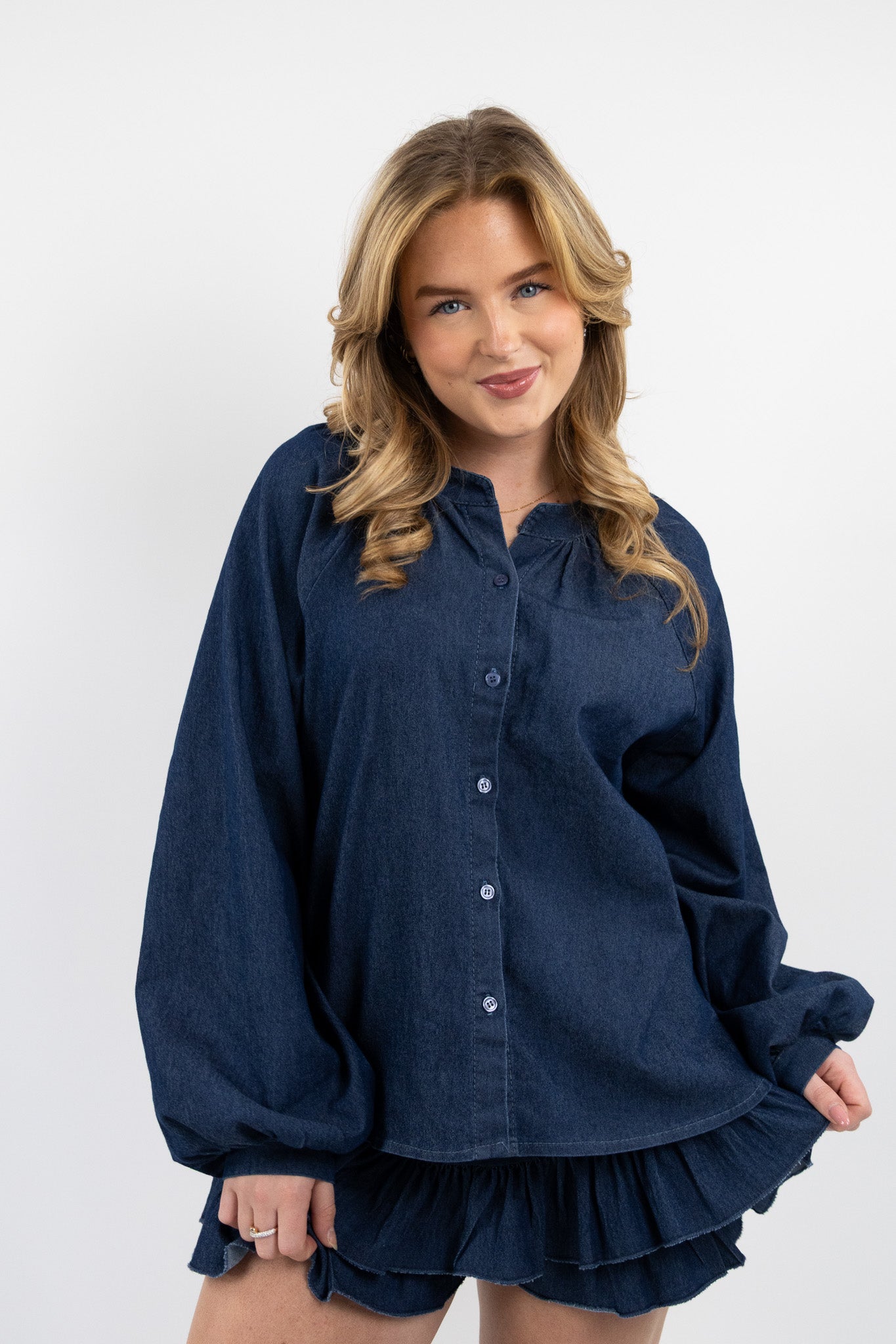 Lot Denim Bluse