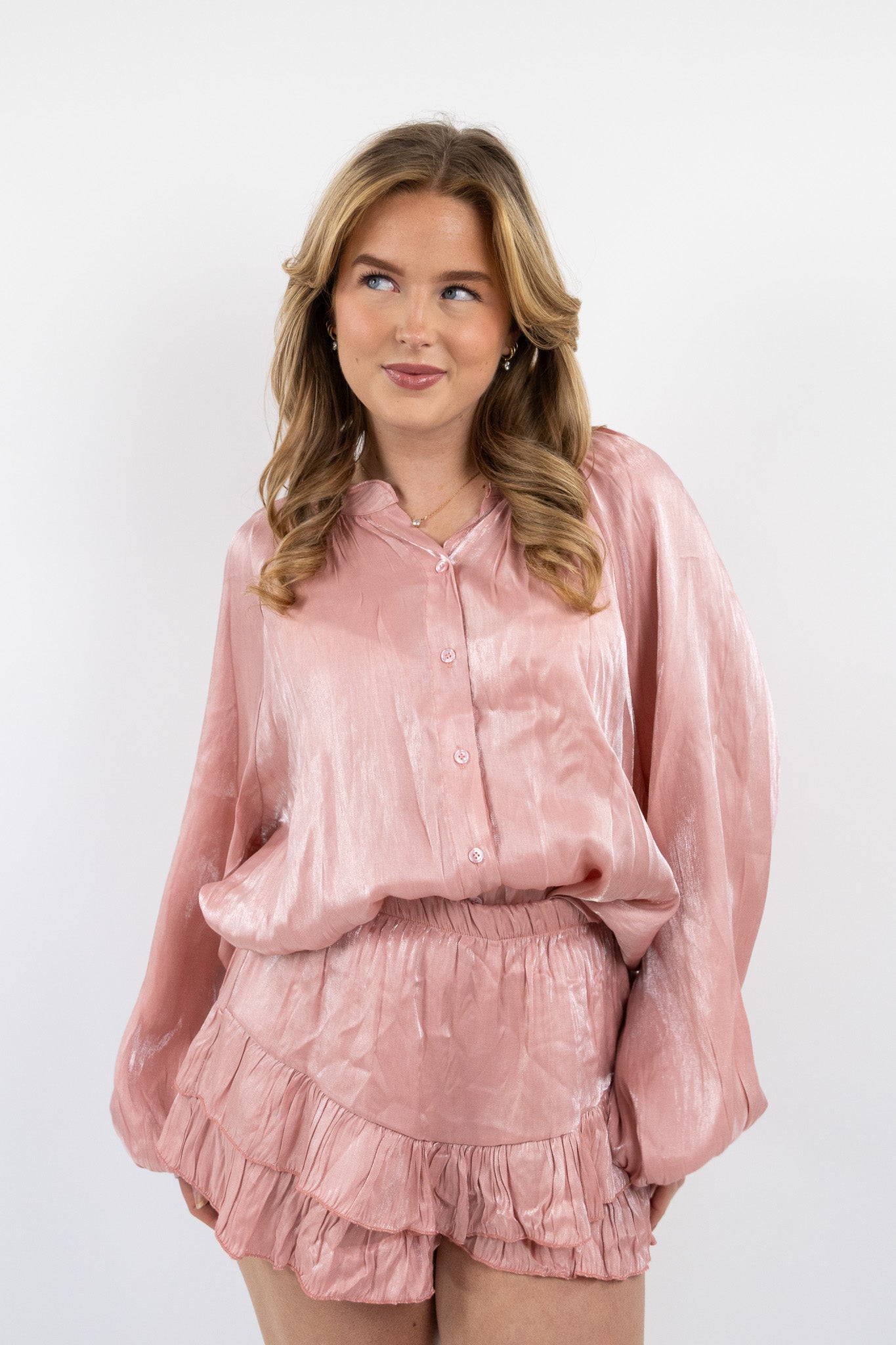 Pip satin blouse