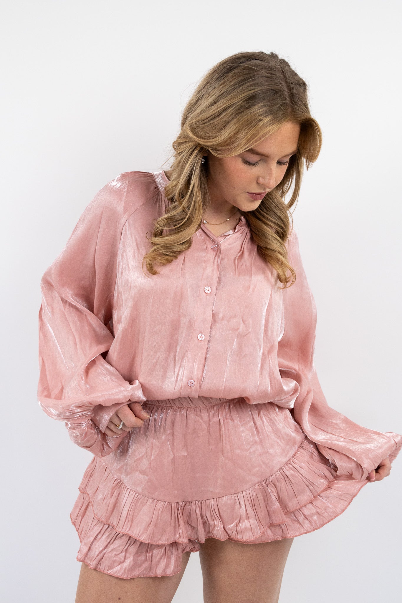Pip satin skort
