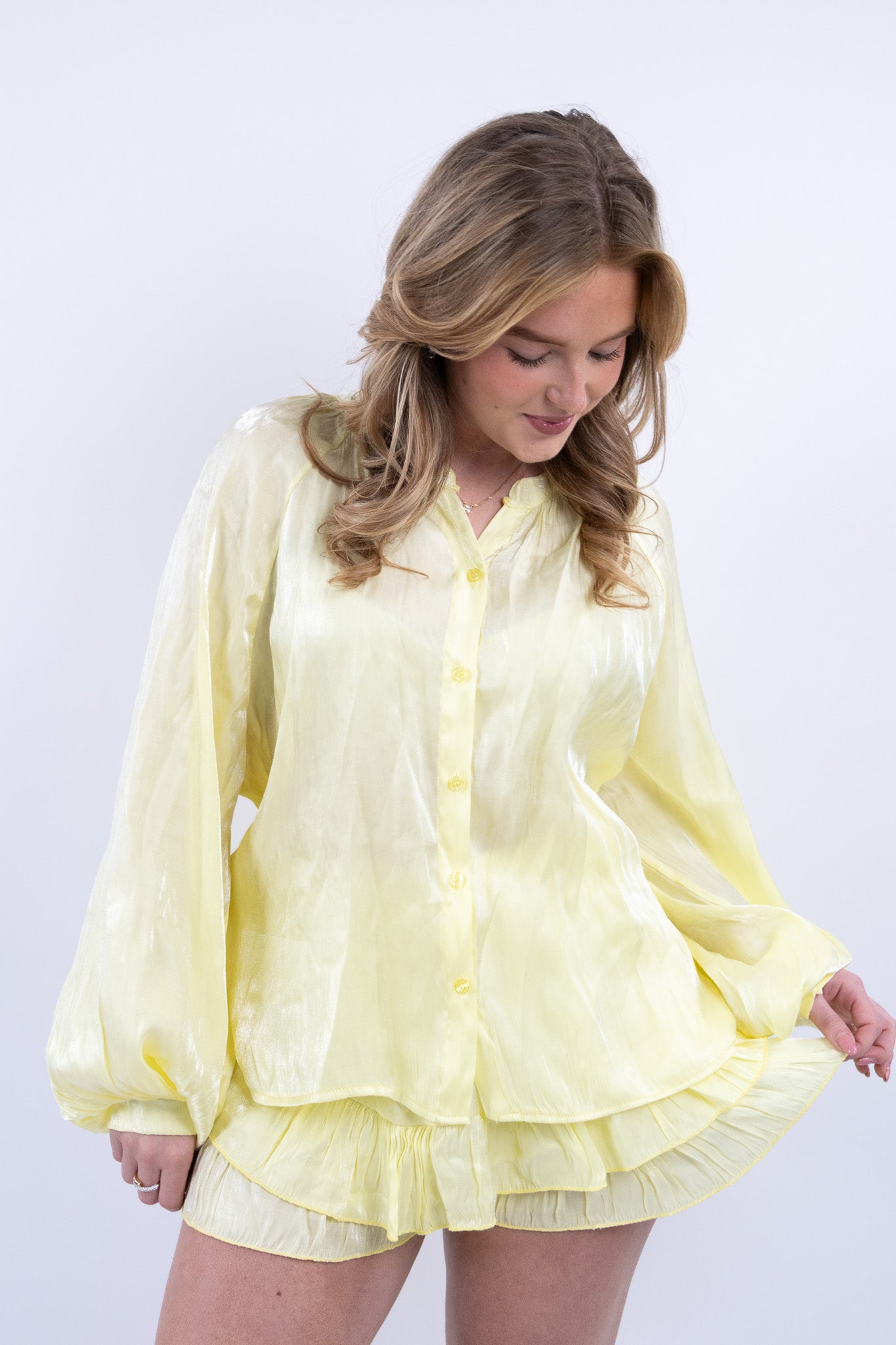 Pip satin blouse