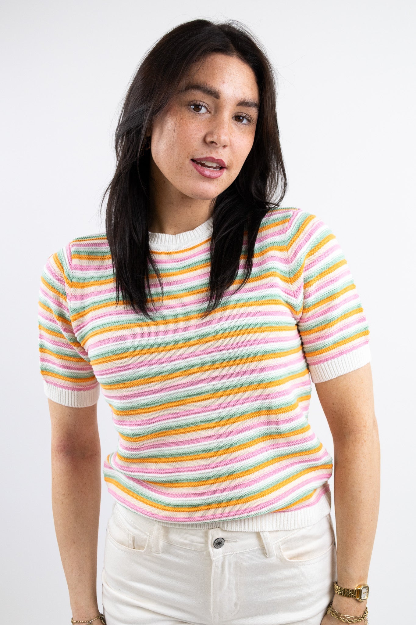 Gaby striped top