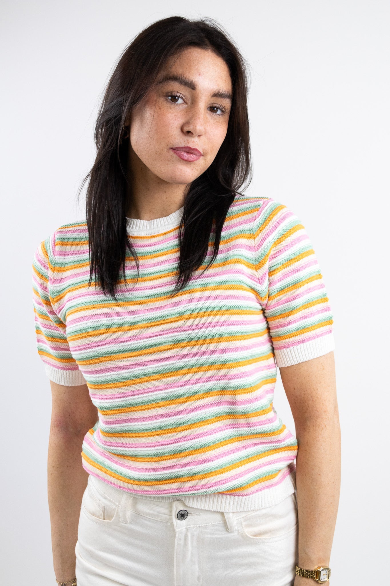 Gaby striped top