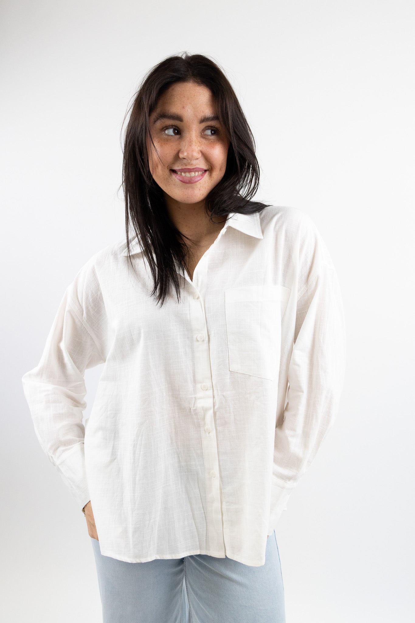 Indigo Bluse
