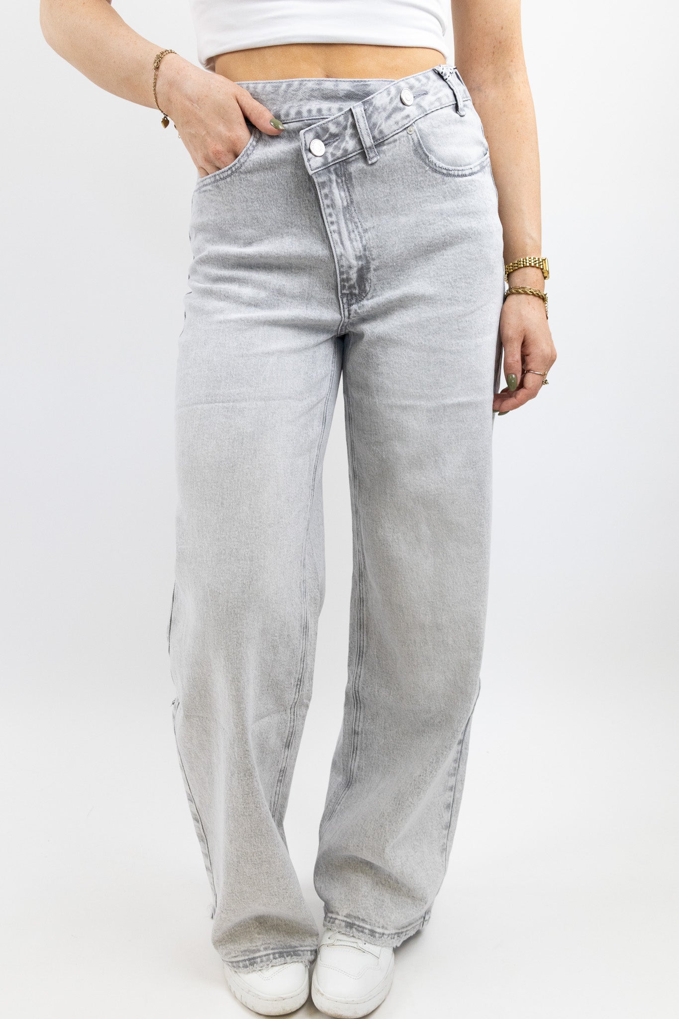 Seren wide leg jeans - stretch