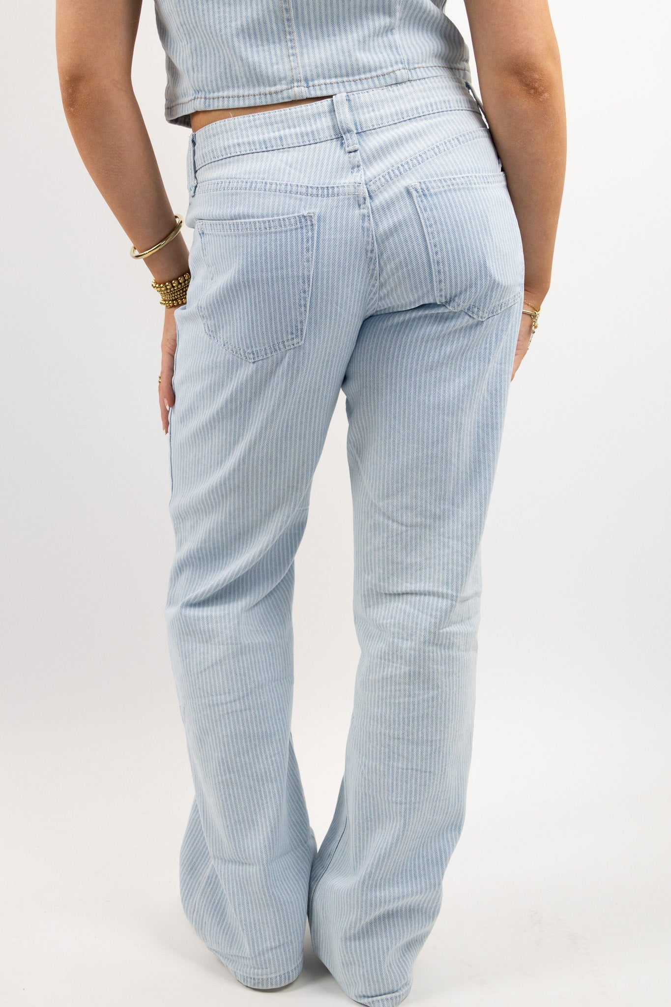 Solene wide leg jeans - stretch