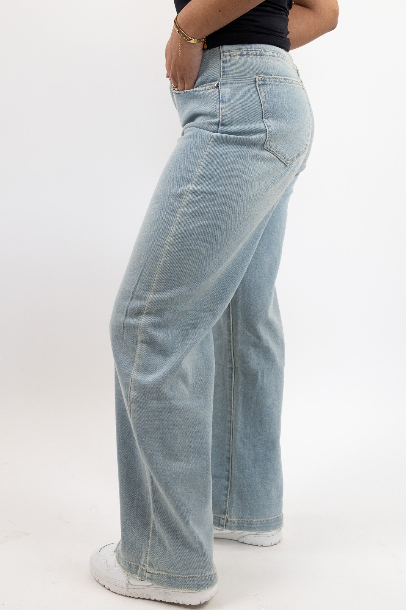 Indie wide leg jeans - stretch