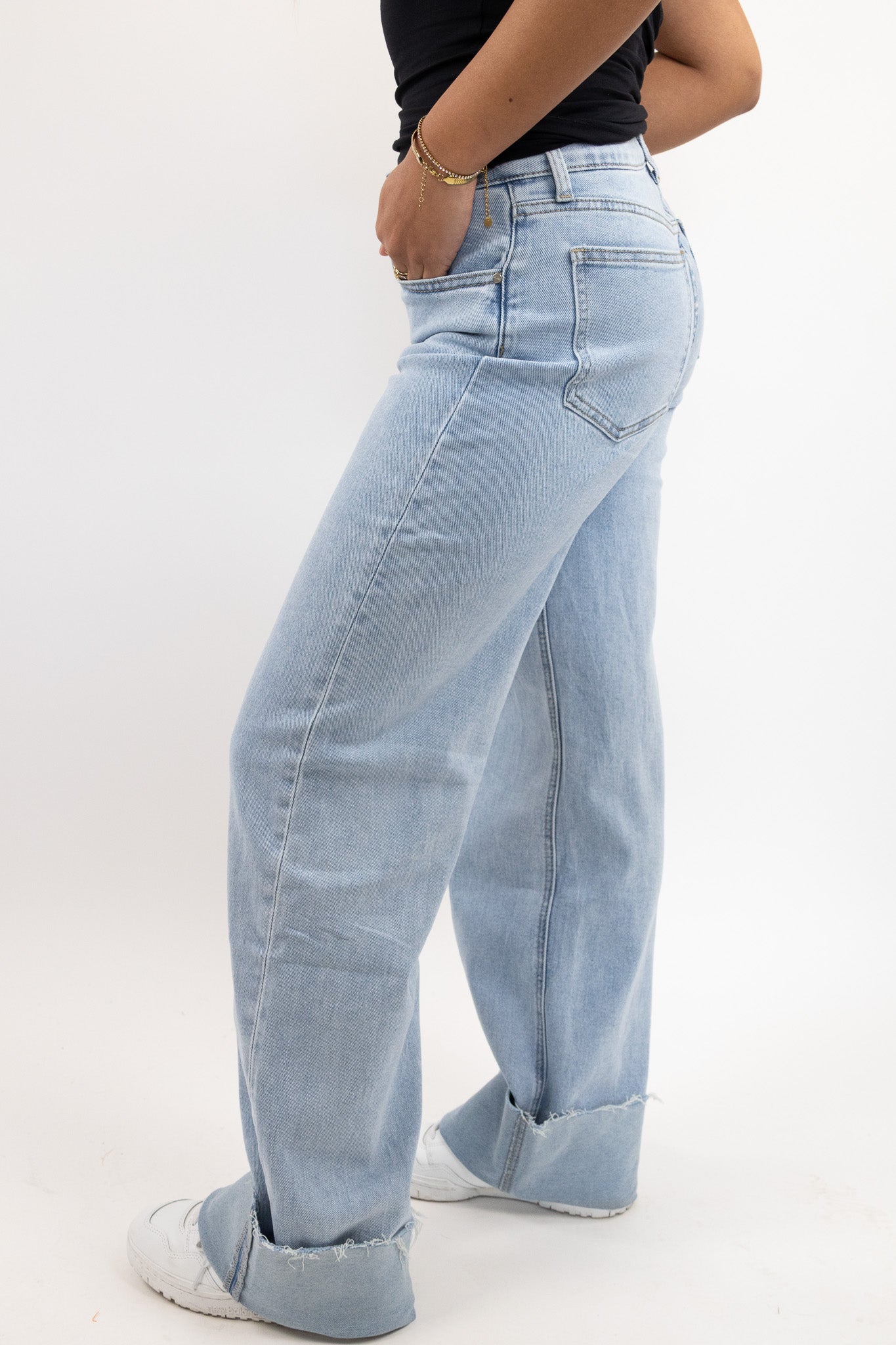 Ruby wide leg jeans - stretch