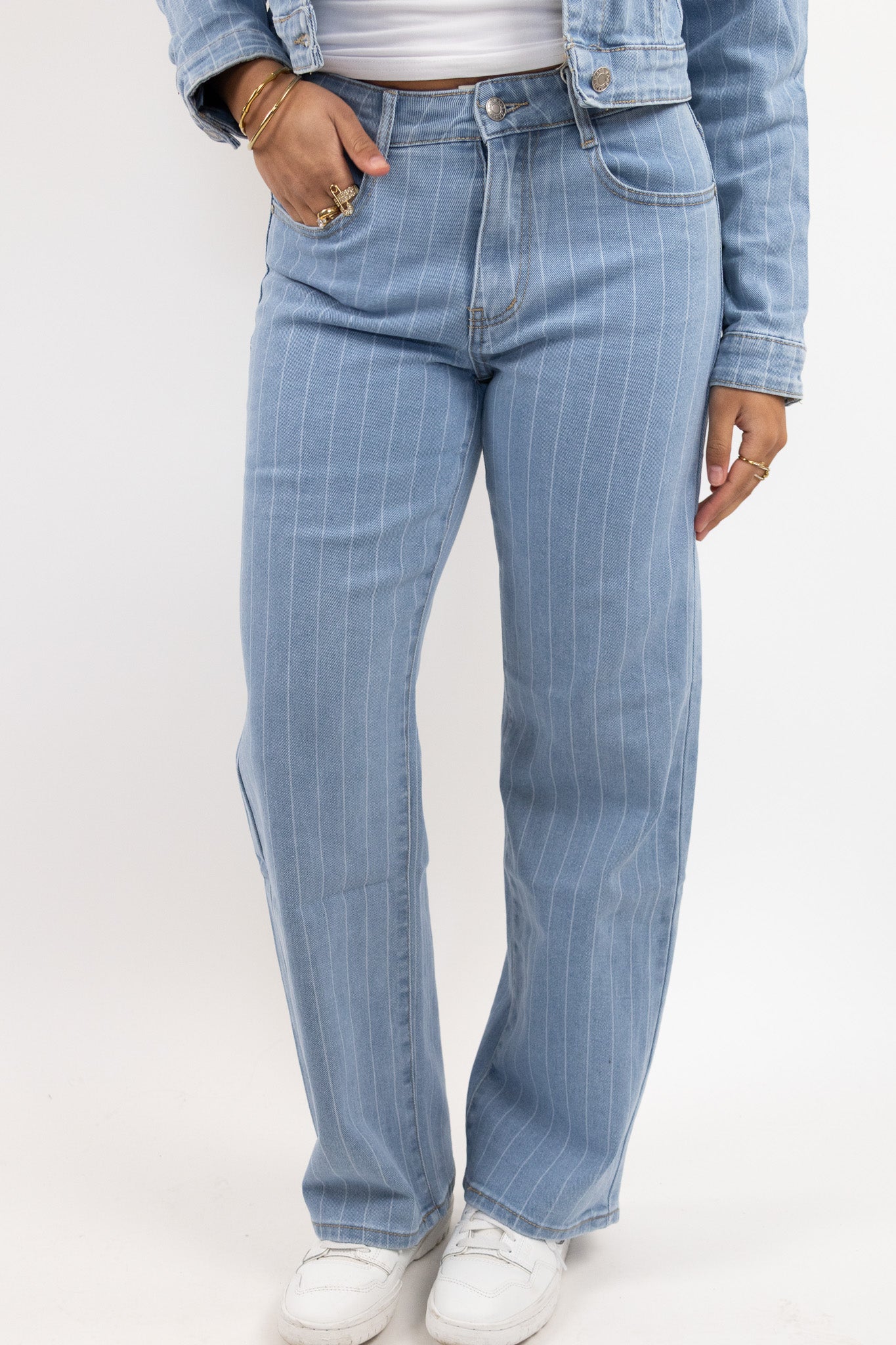 Jade striped jeans - stretch