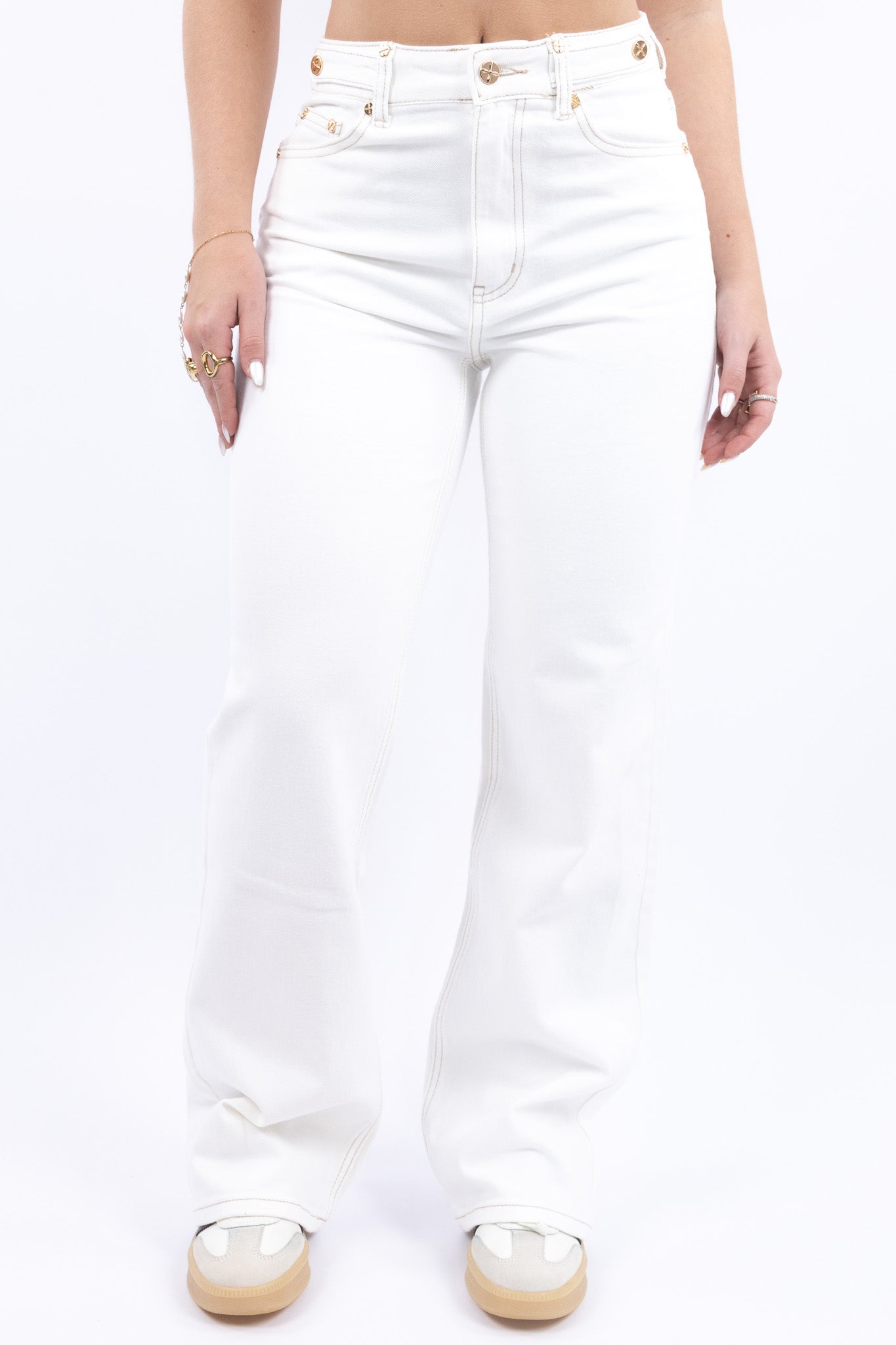 High Waist Wide Leg Jeans