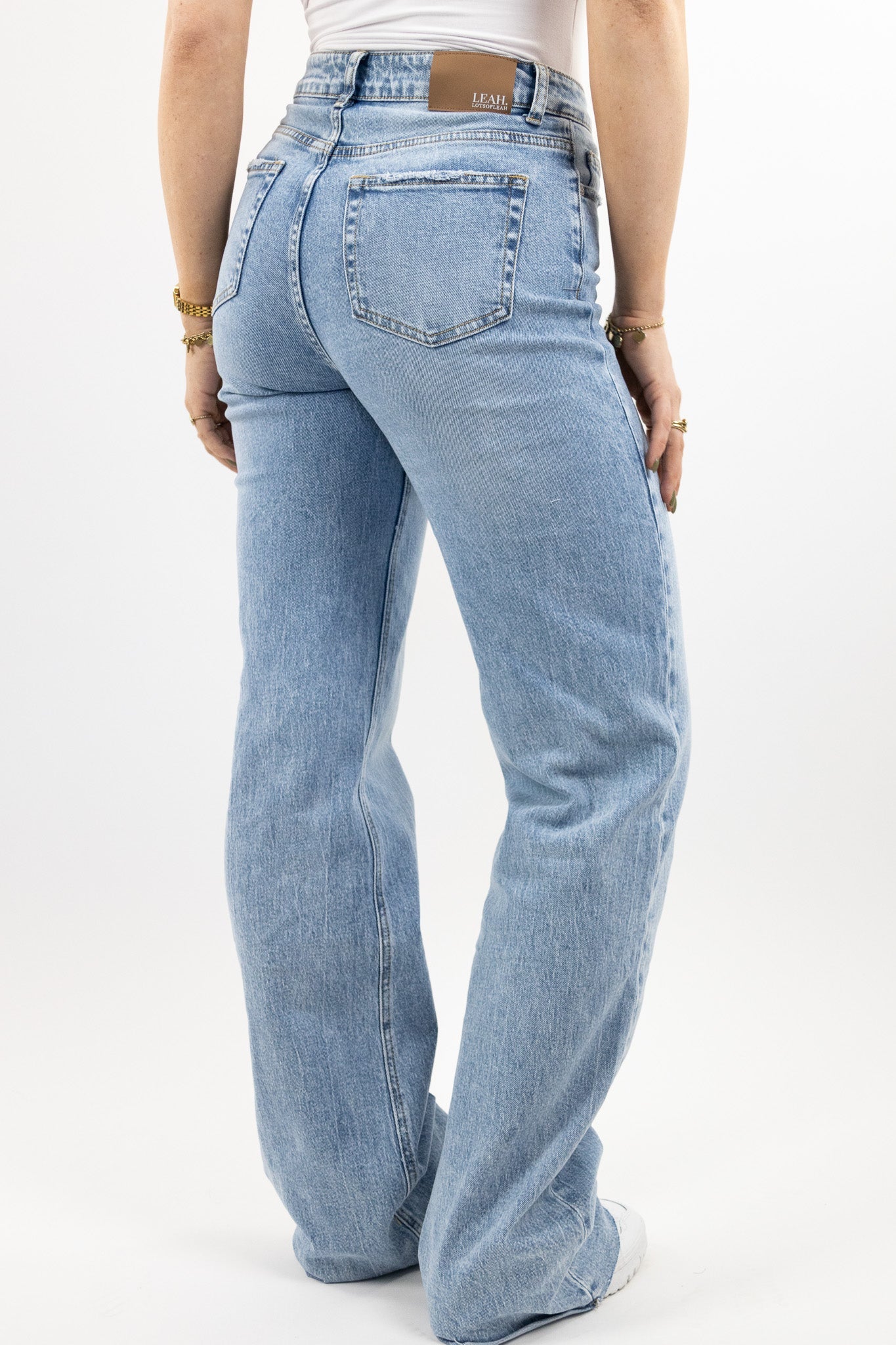 Leah wide leg jeans tall - stretch