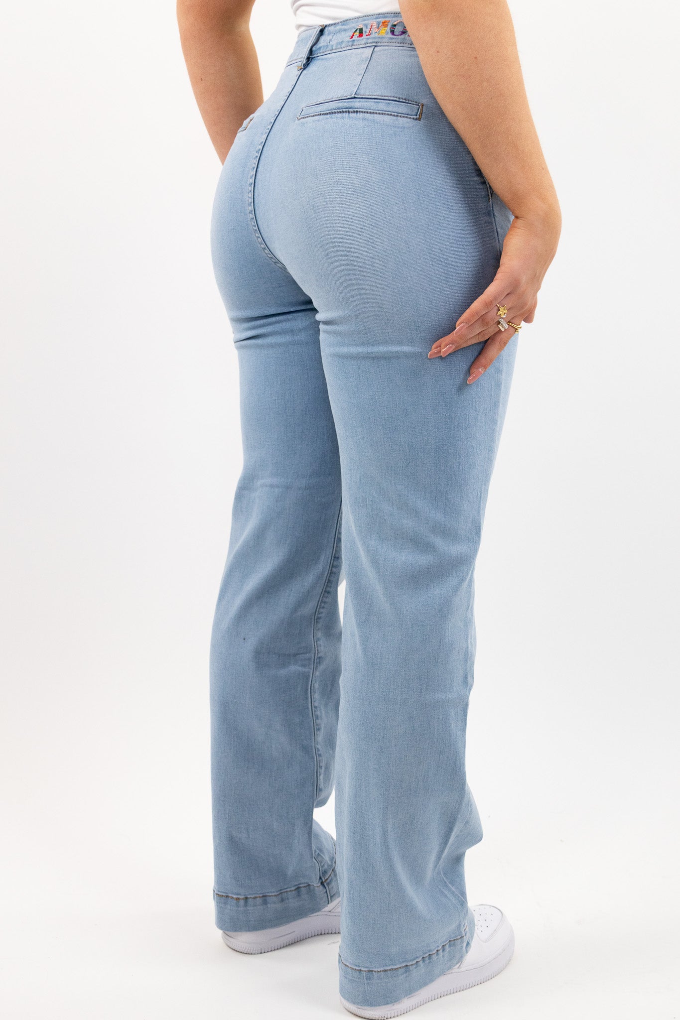 Rose wide leg jeans - stretch