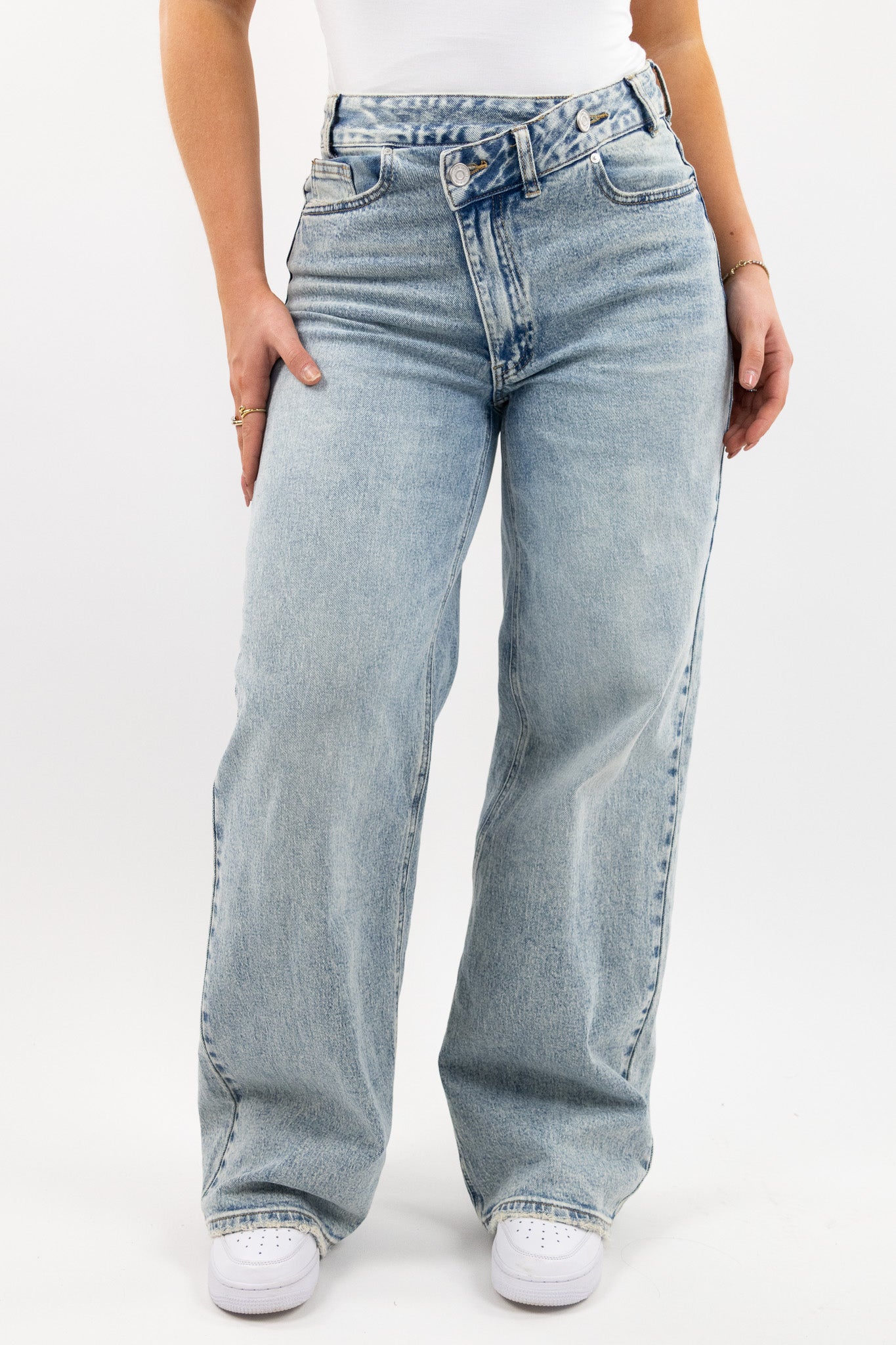 Seren wide leg jeans - stretch