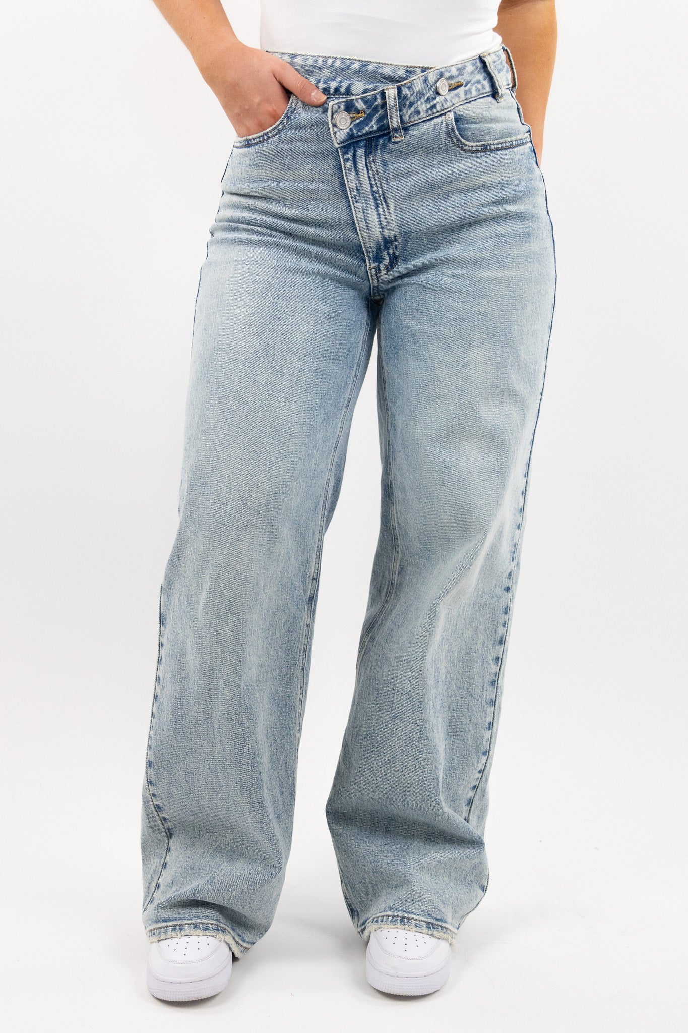 Seren wide leg jeans - stretch