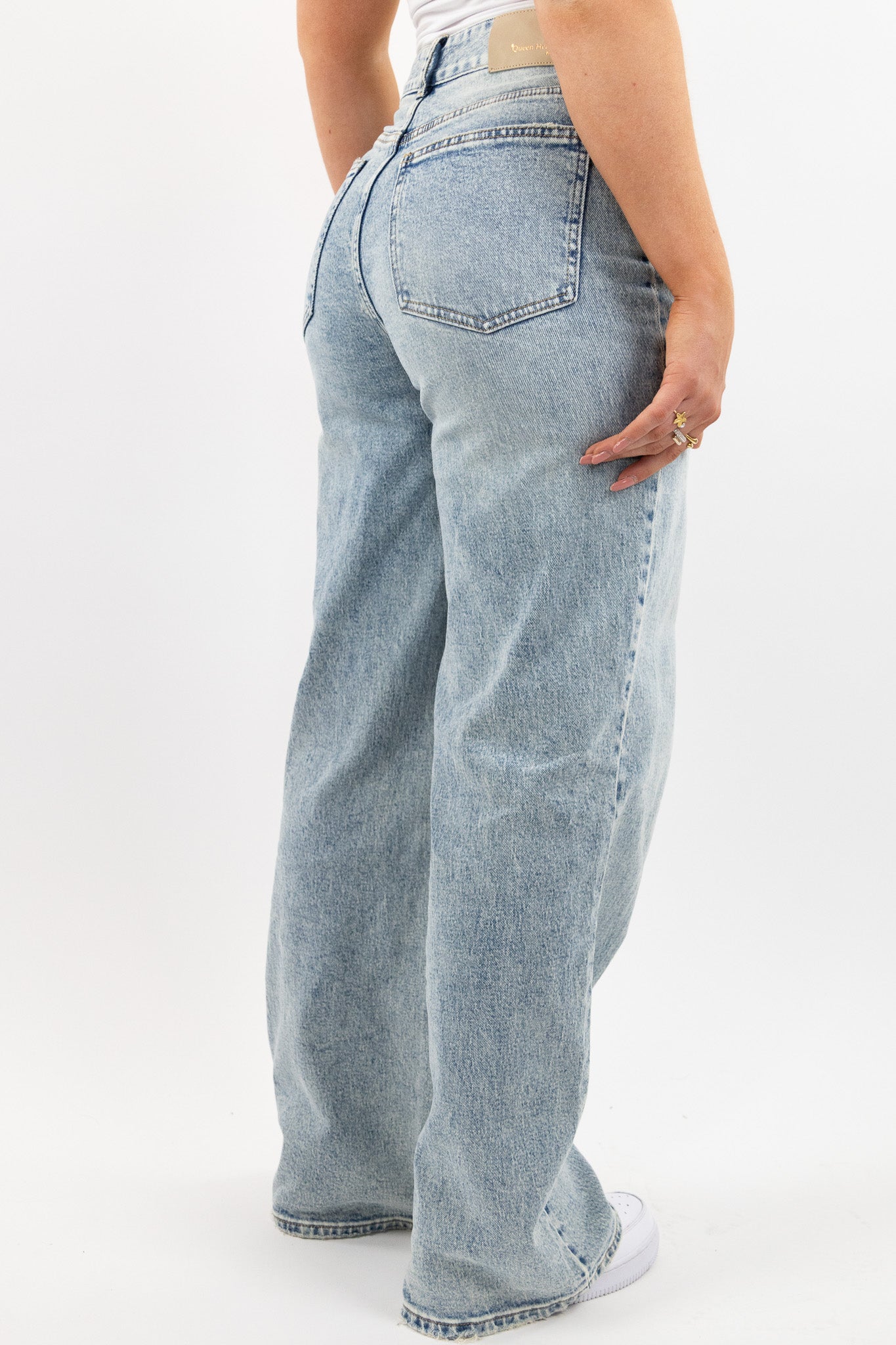 Seren wide leg jeans - stretch