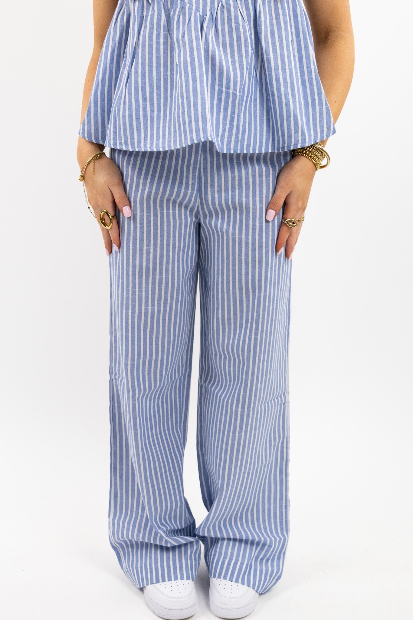 Joy striped two piece