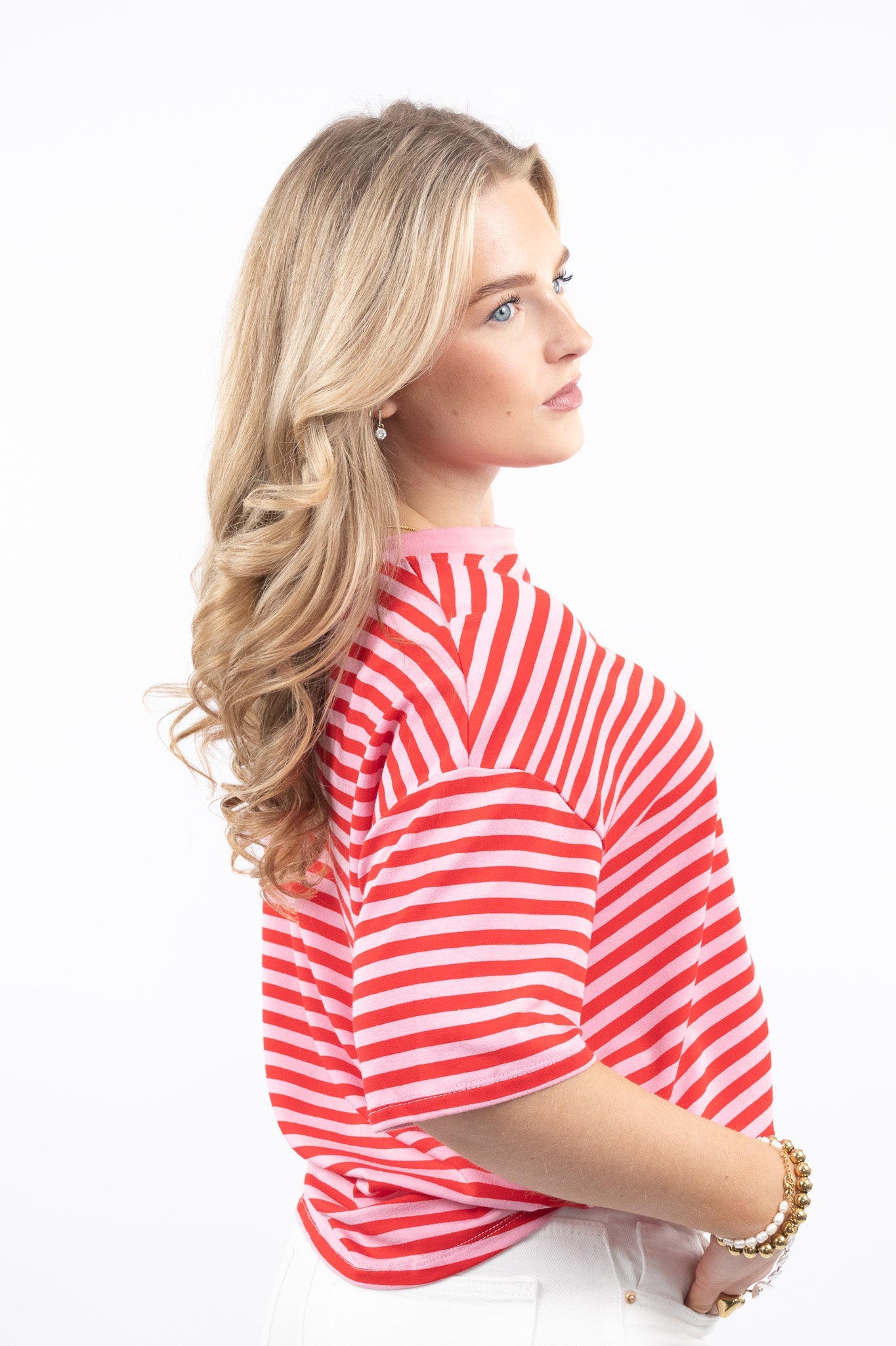 Short Sleeve Stripe Tee