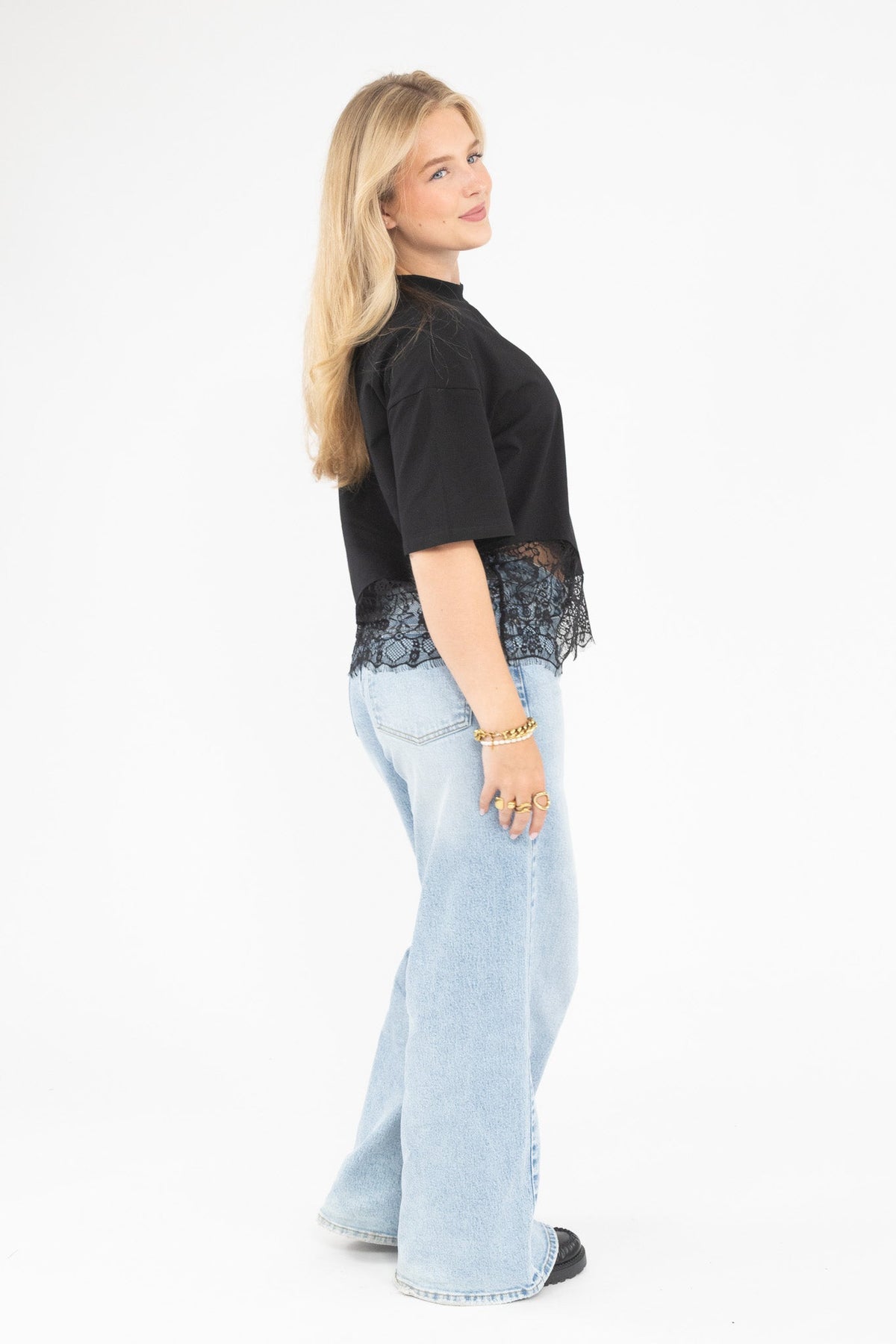 Layered Lace Shirt