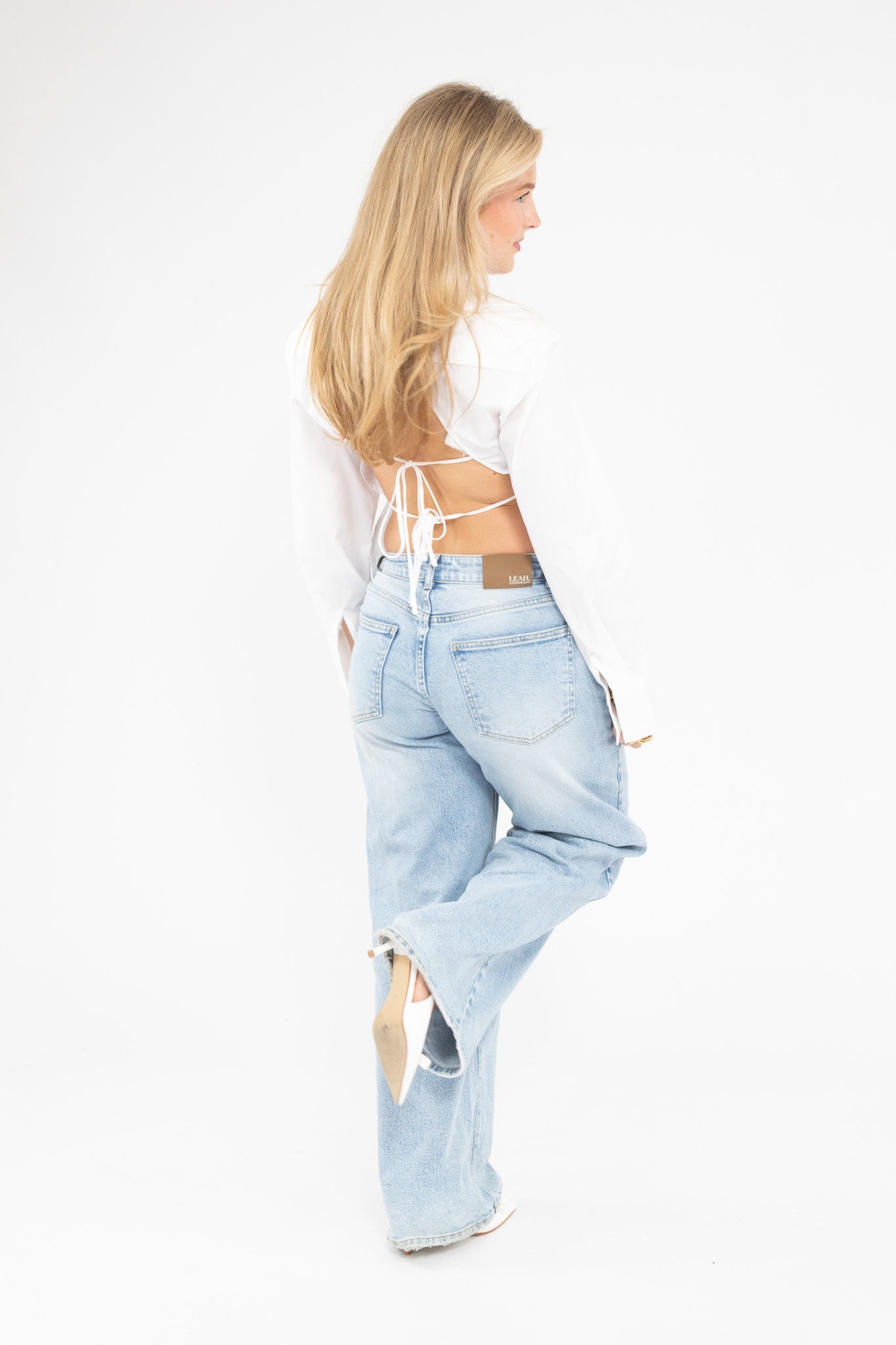 Open Back Blouse