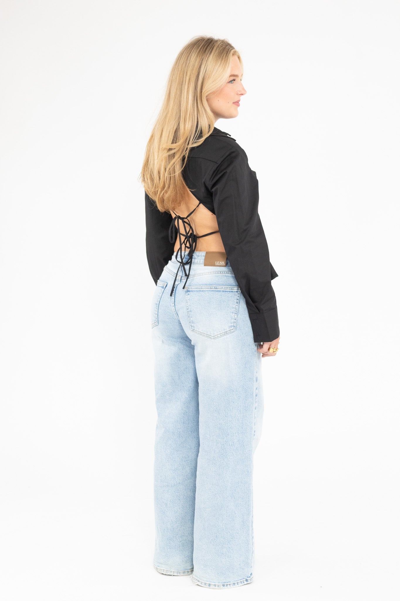 Open Back Blouse