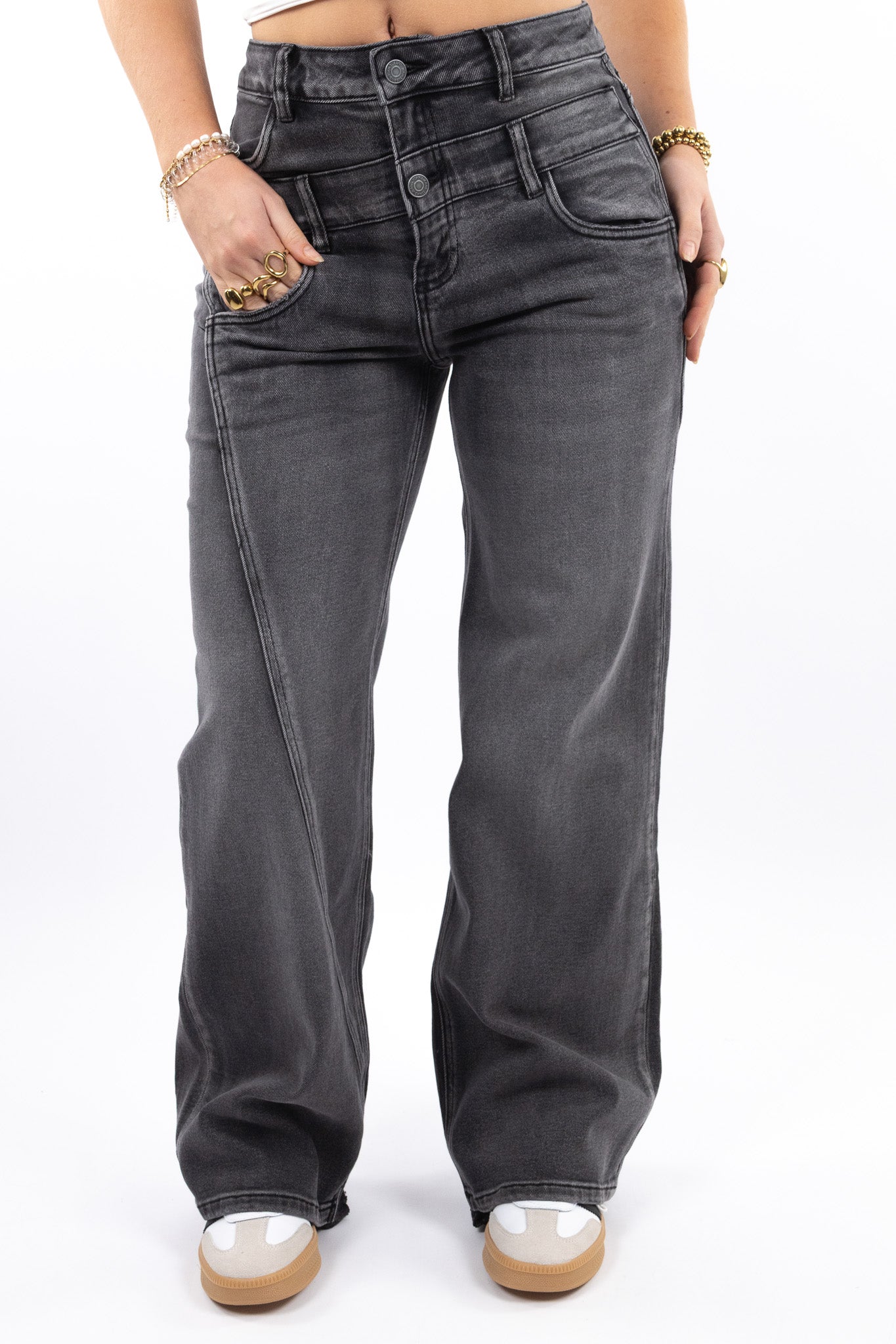 Double Waist Jeans