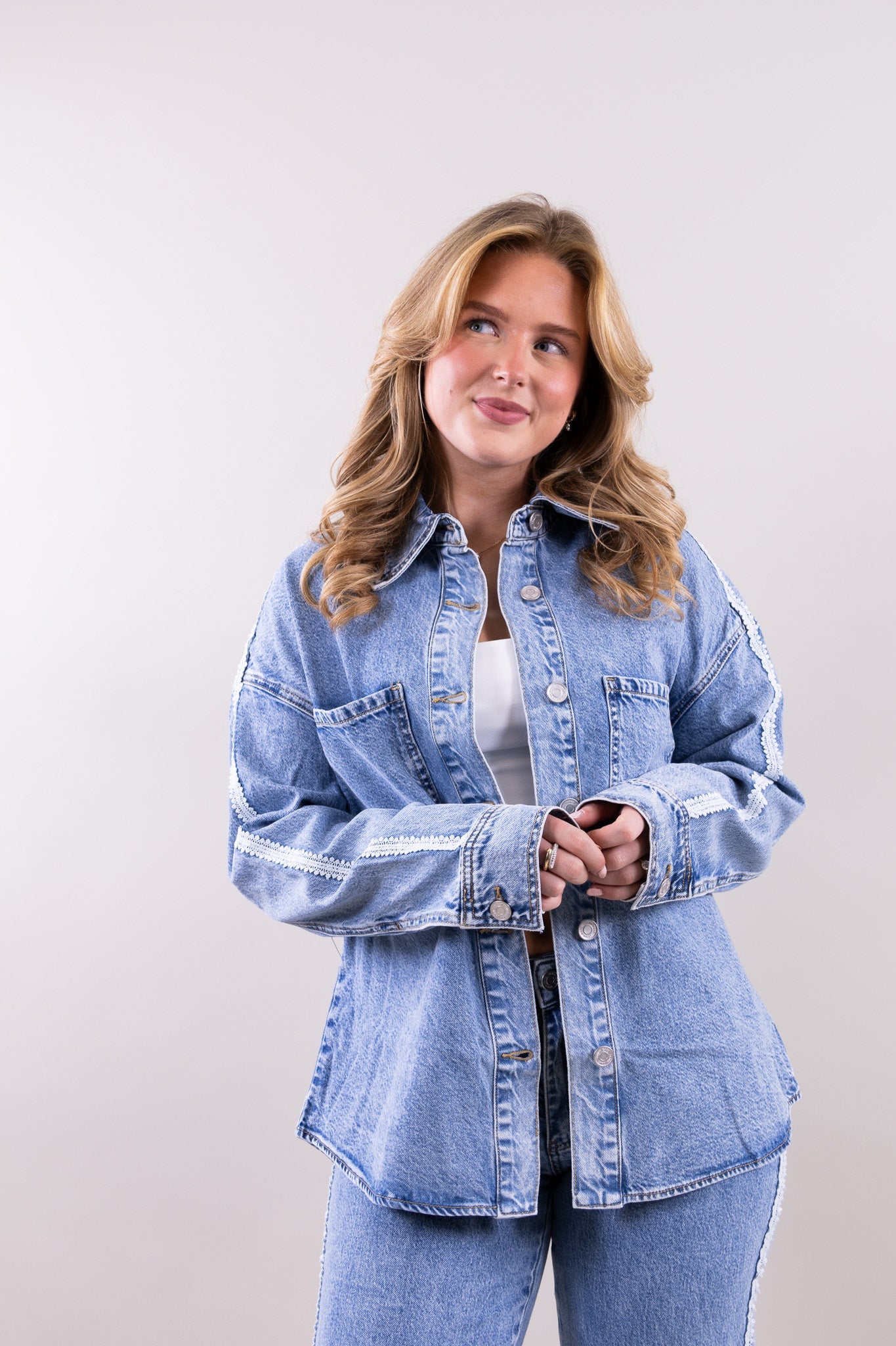 Malou Denim Bluse