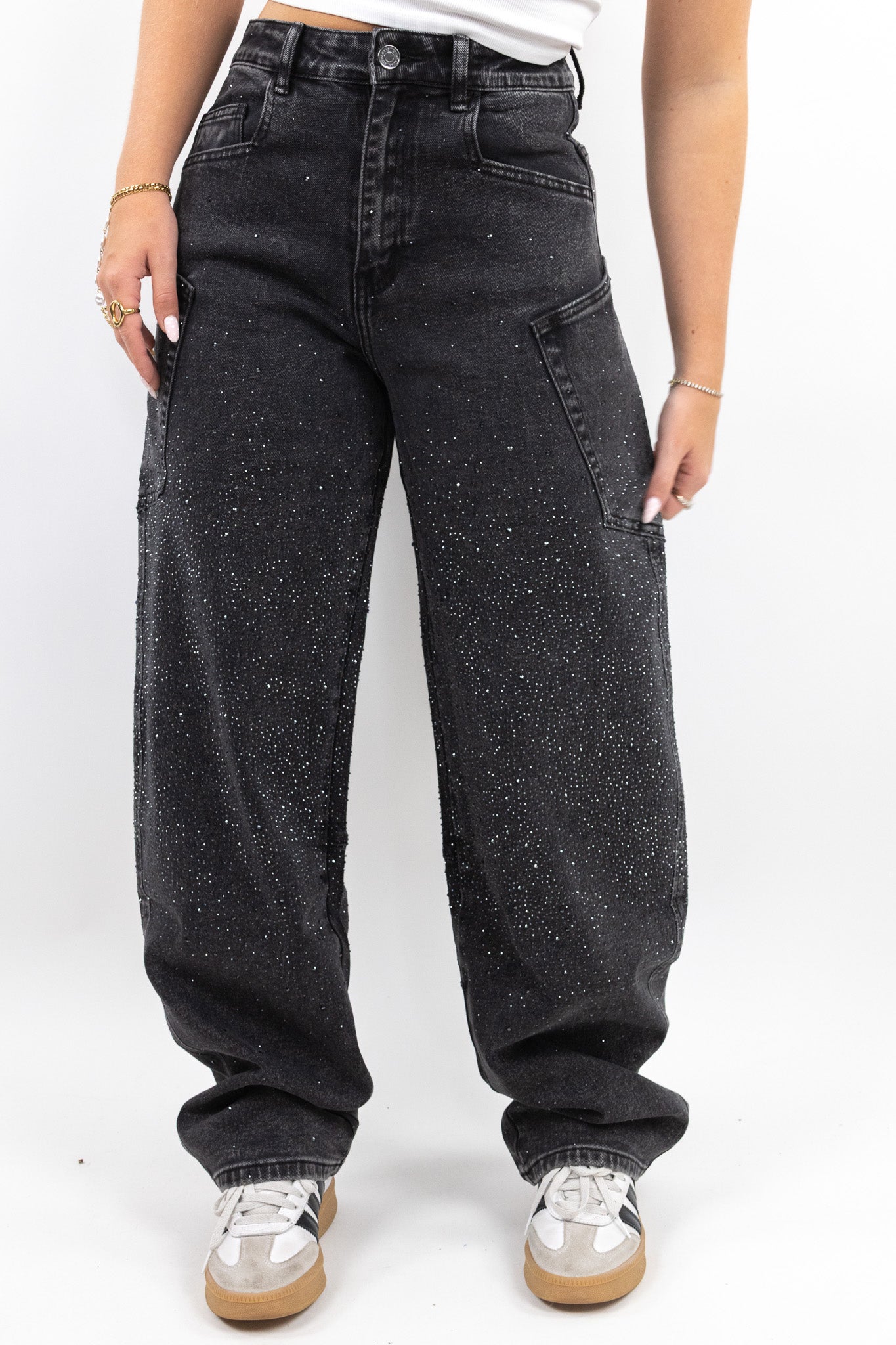 Glitter Brooklyn Balloon jeans