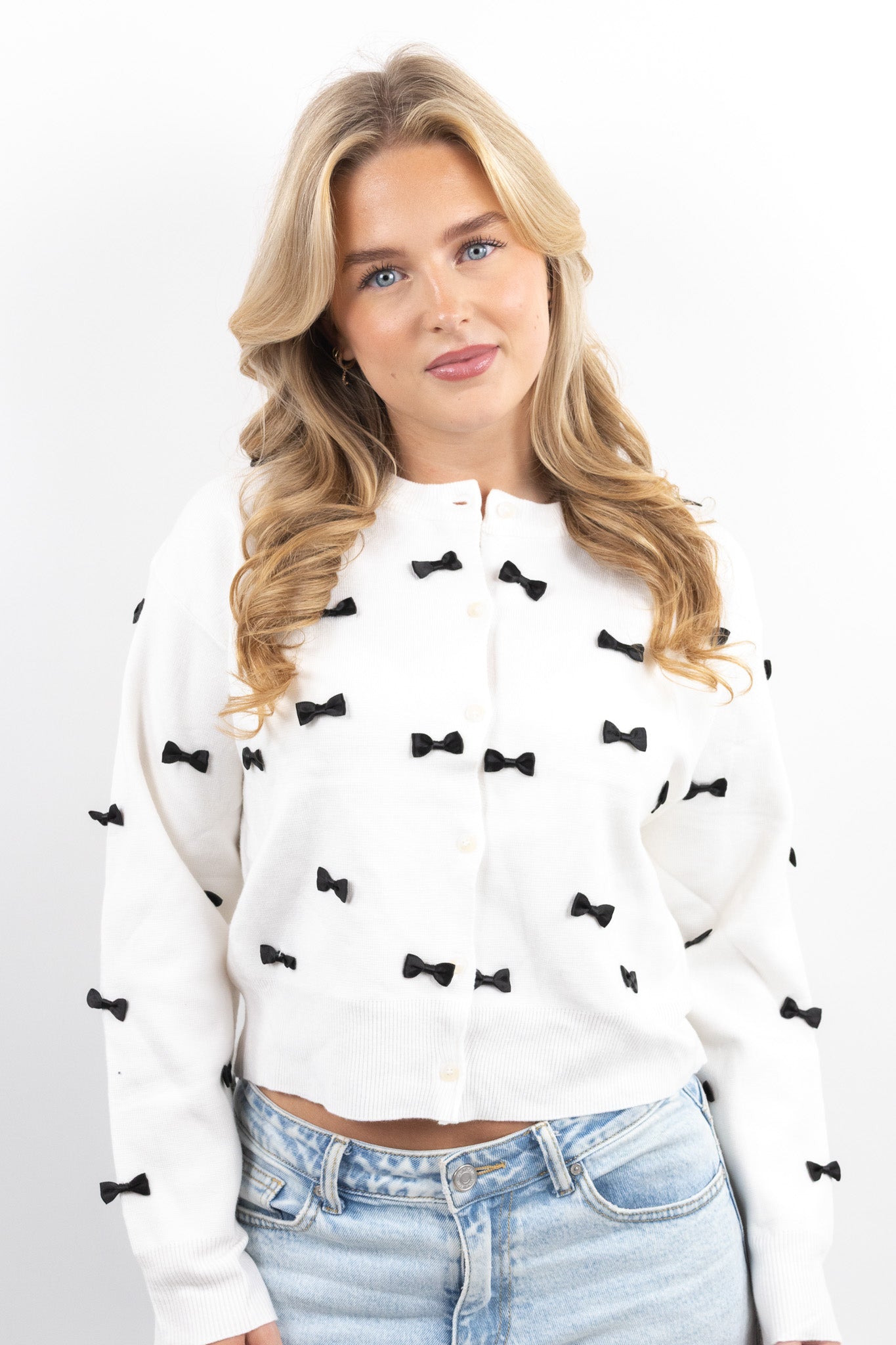 Bow Detail Cardigan