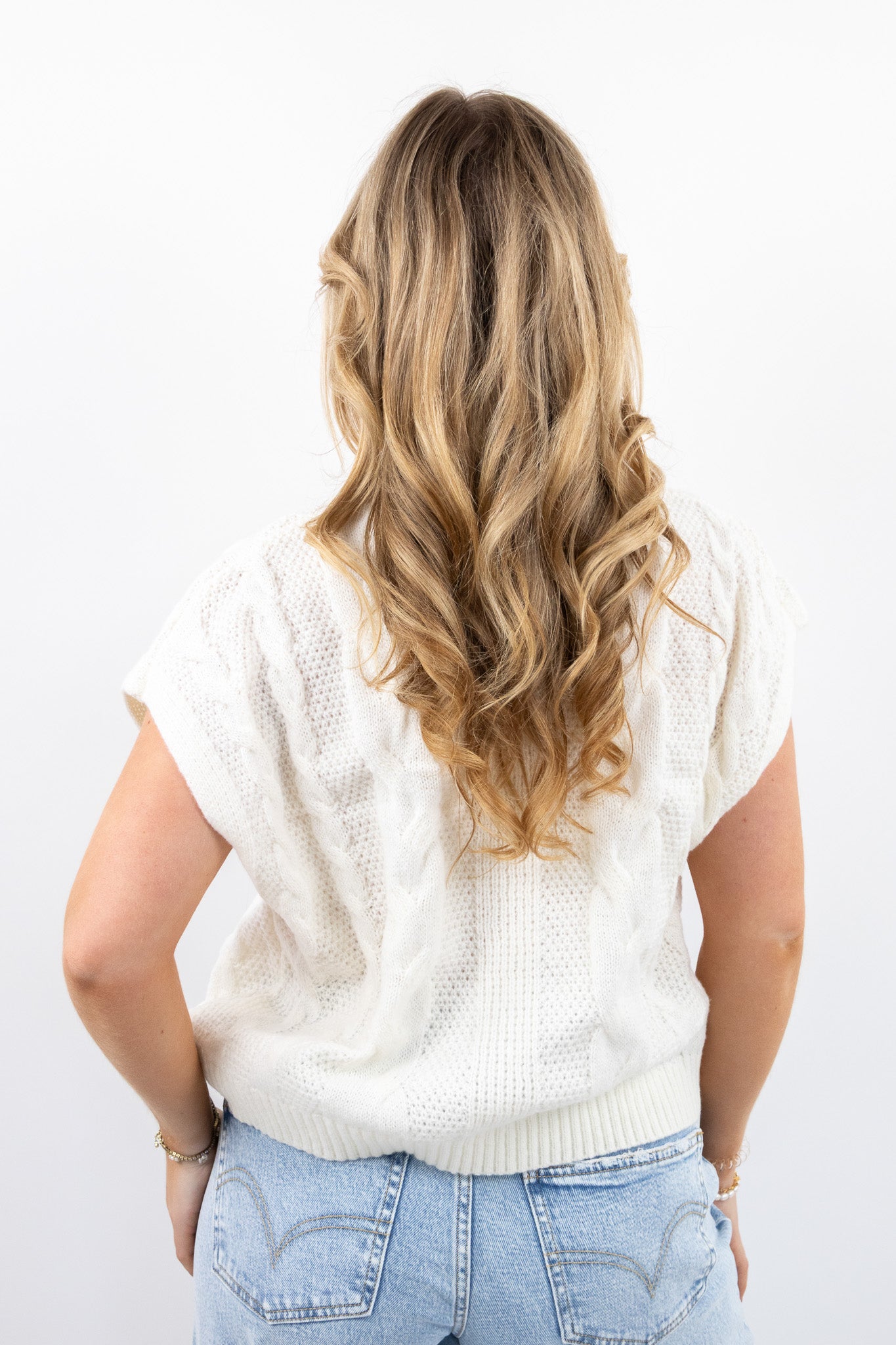 Cable Knit Sleeveless