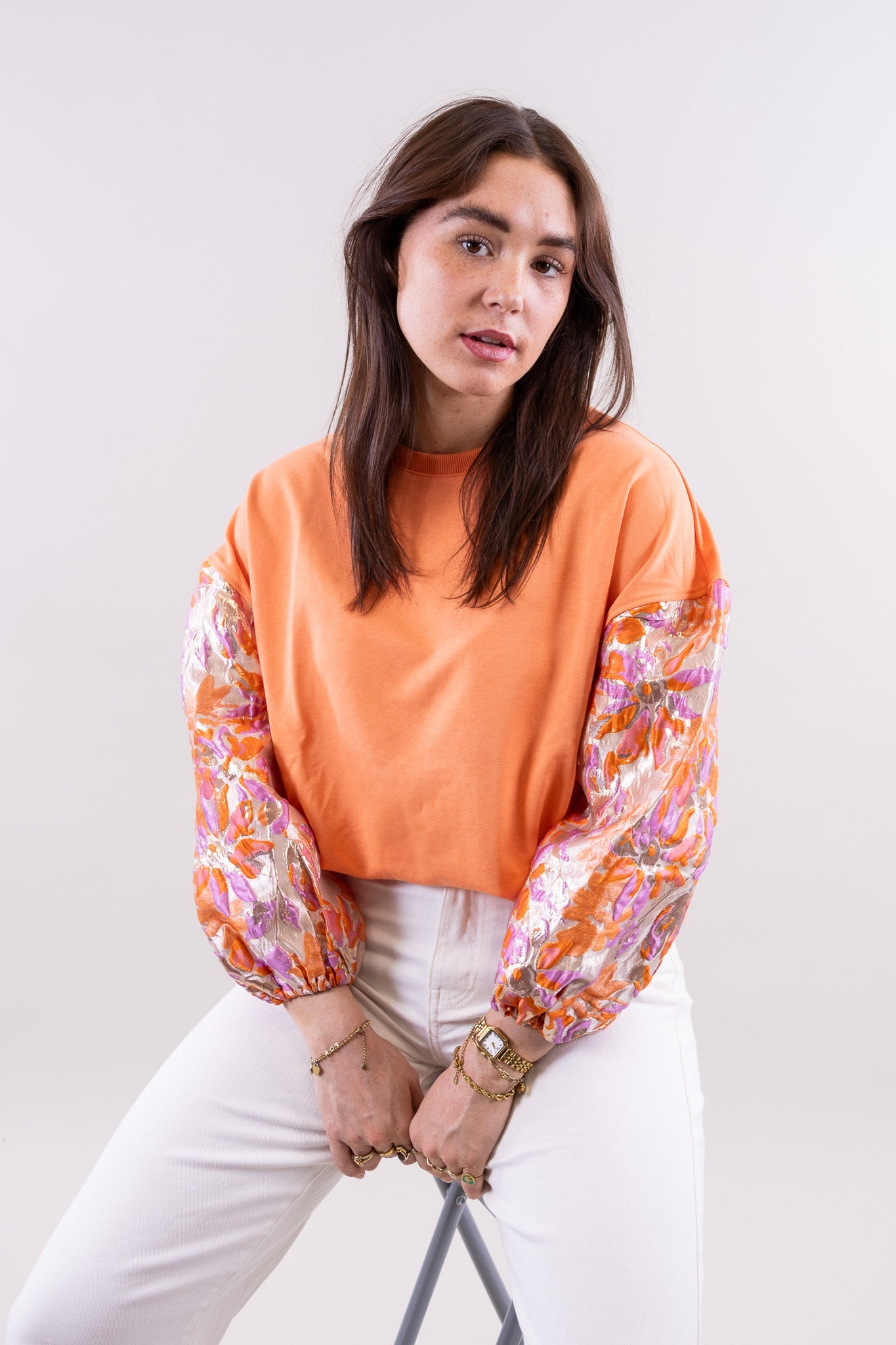 Joya flower sweater