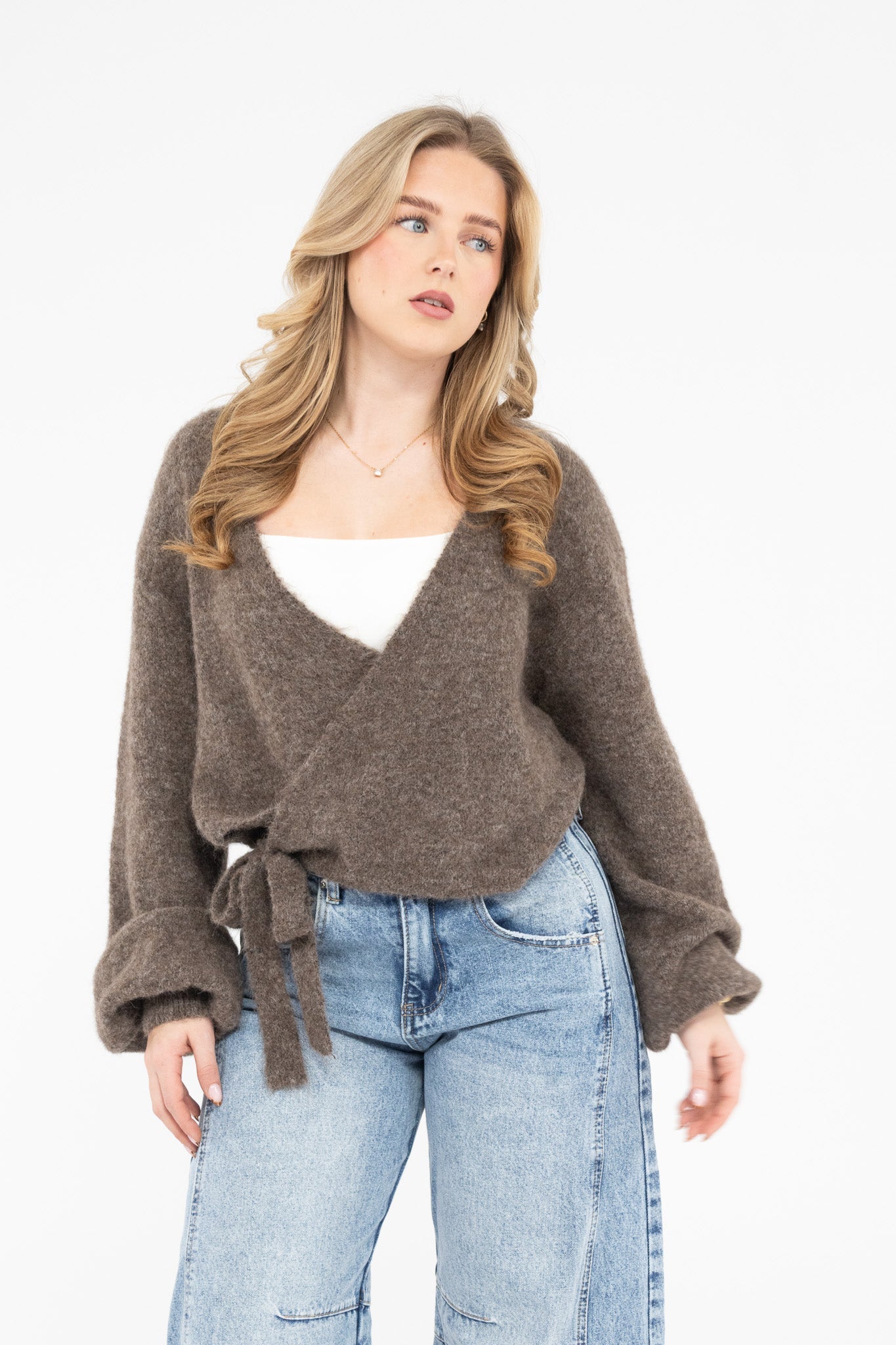 Soft Wrap Knit