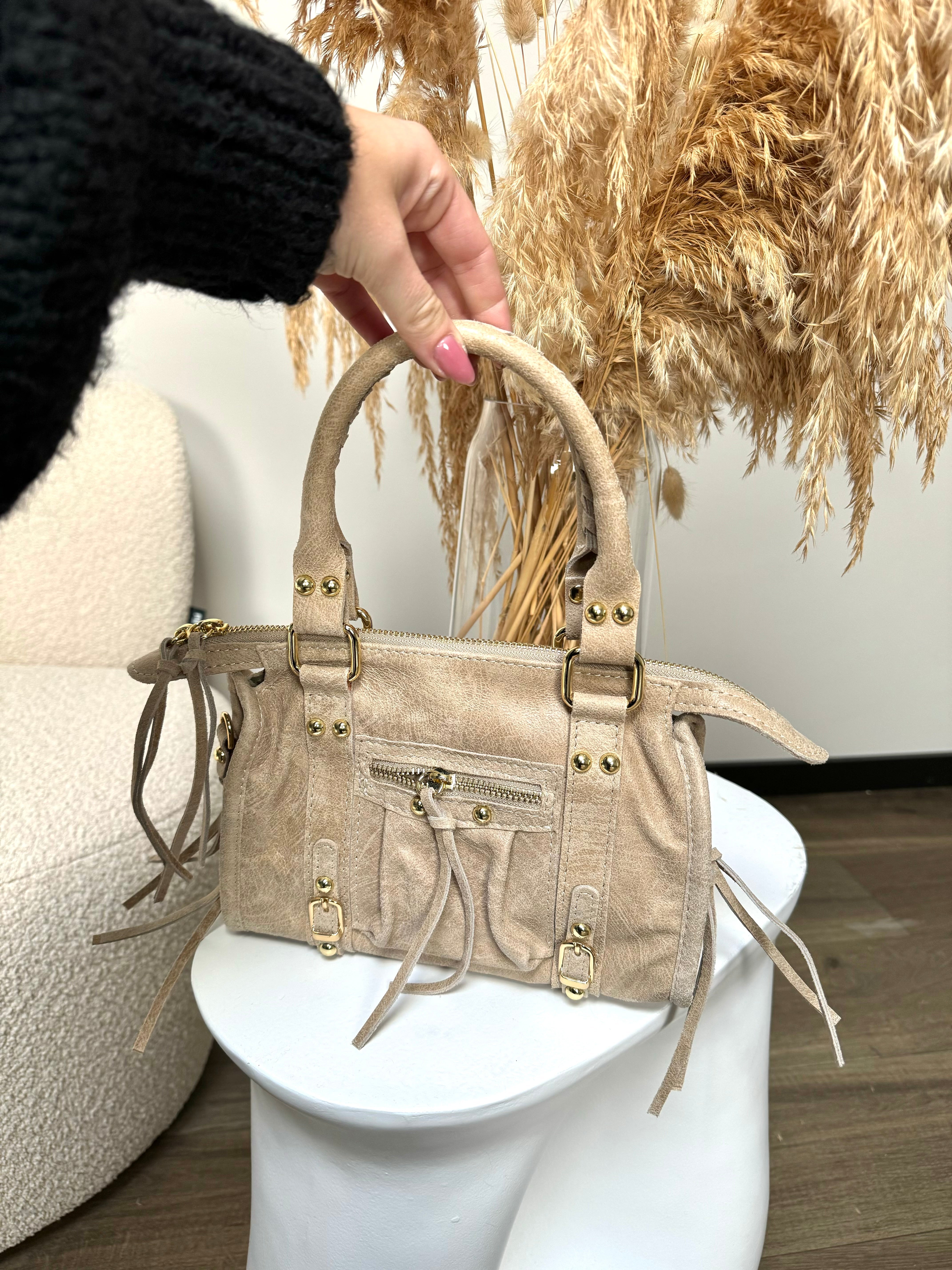 Inspired Leder Minibag
