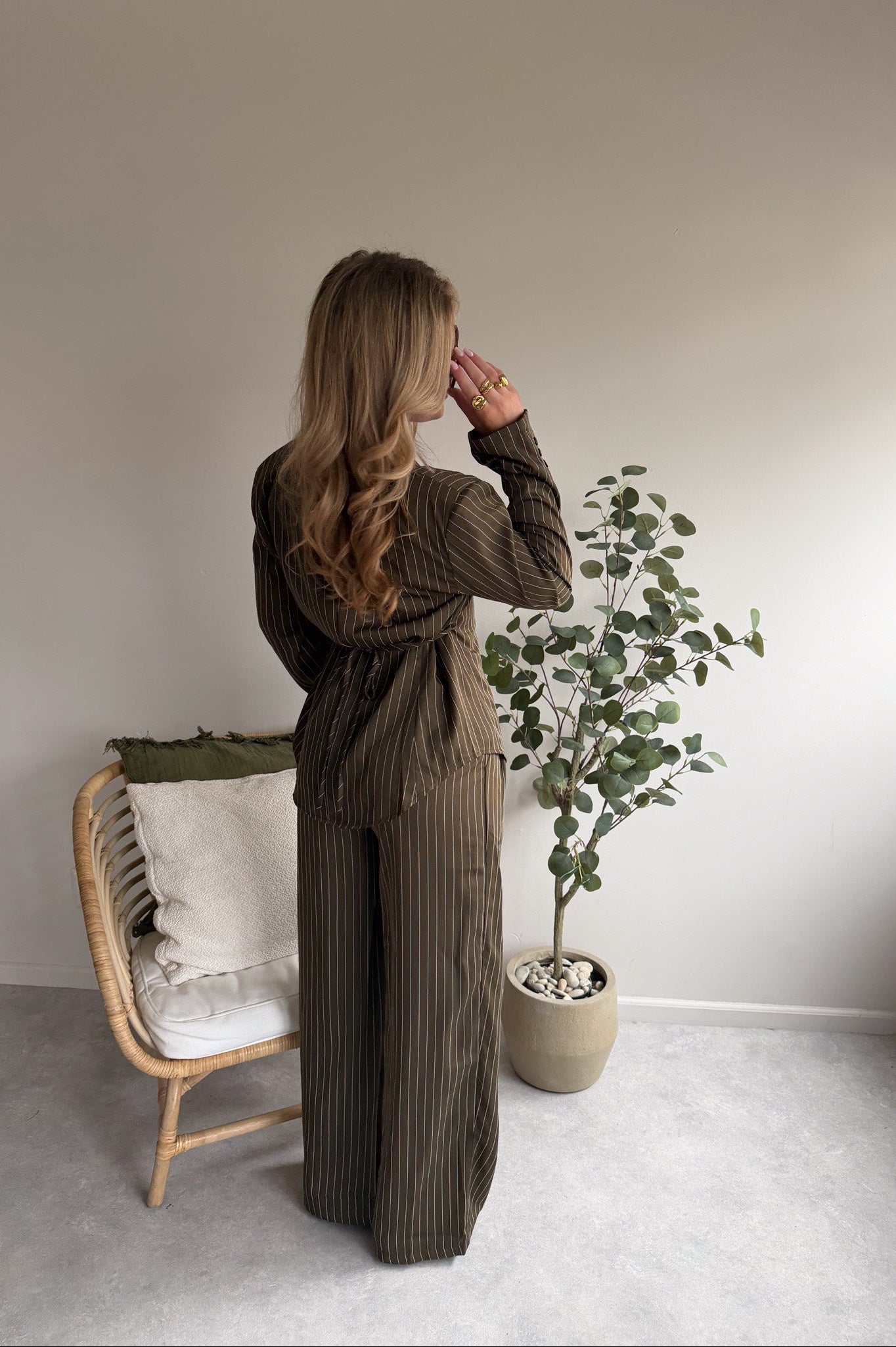 Copenhagen Pinstripe Blouse