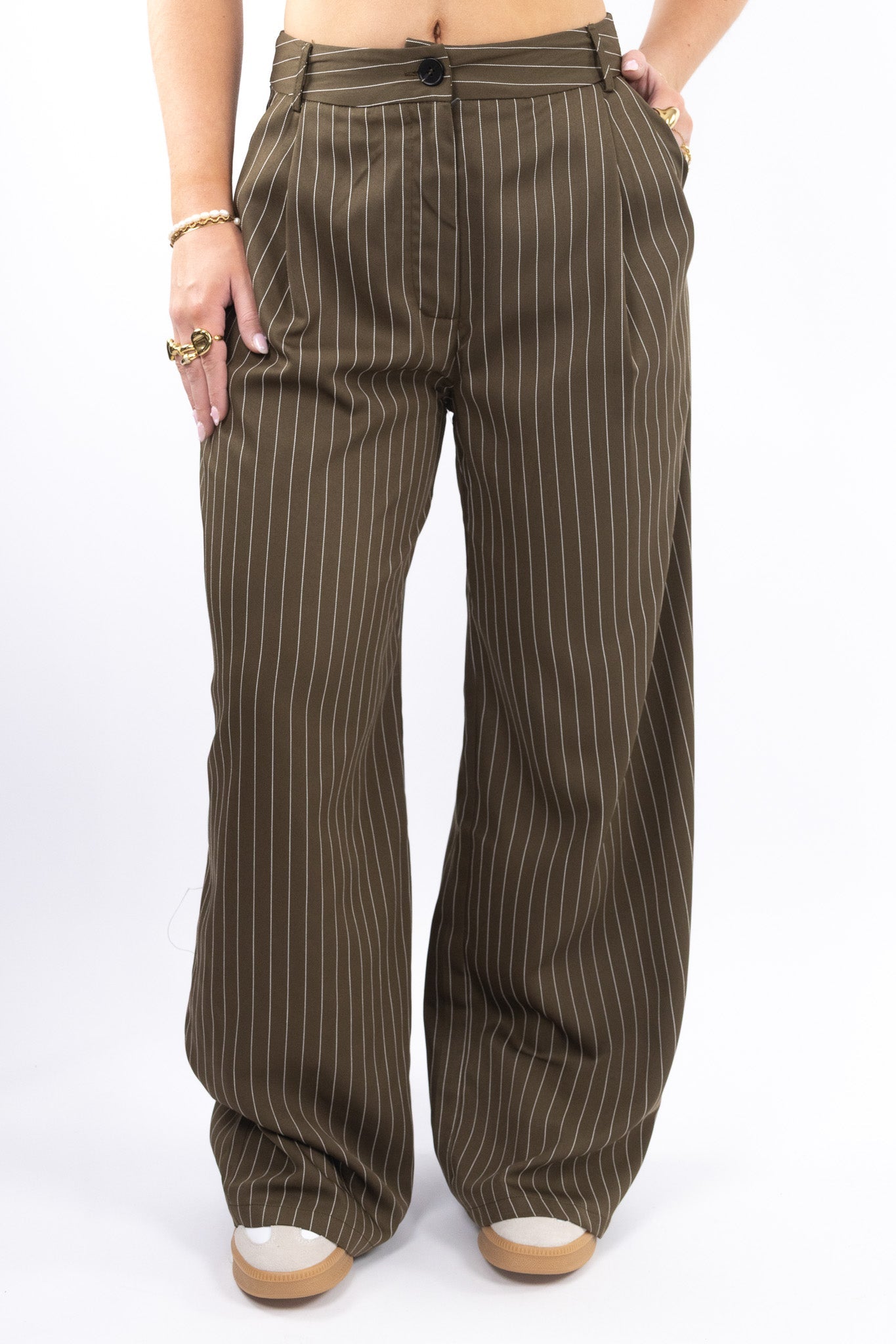 Copenhagen Pinstripe Pantalon