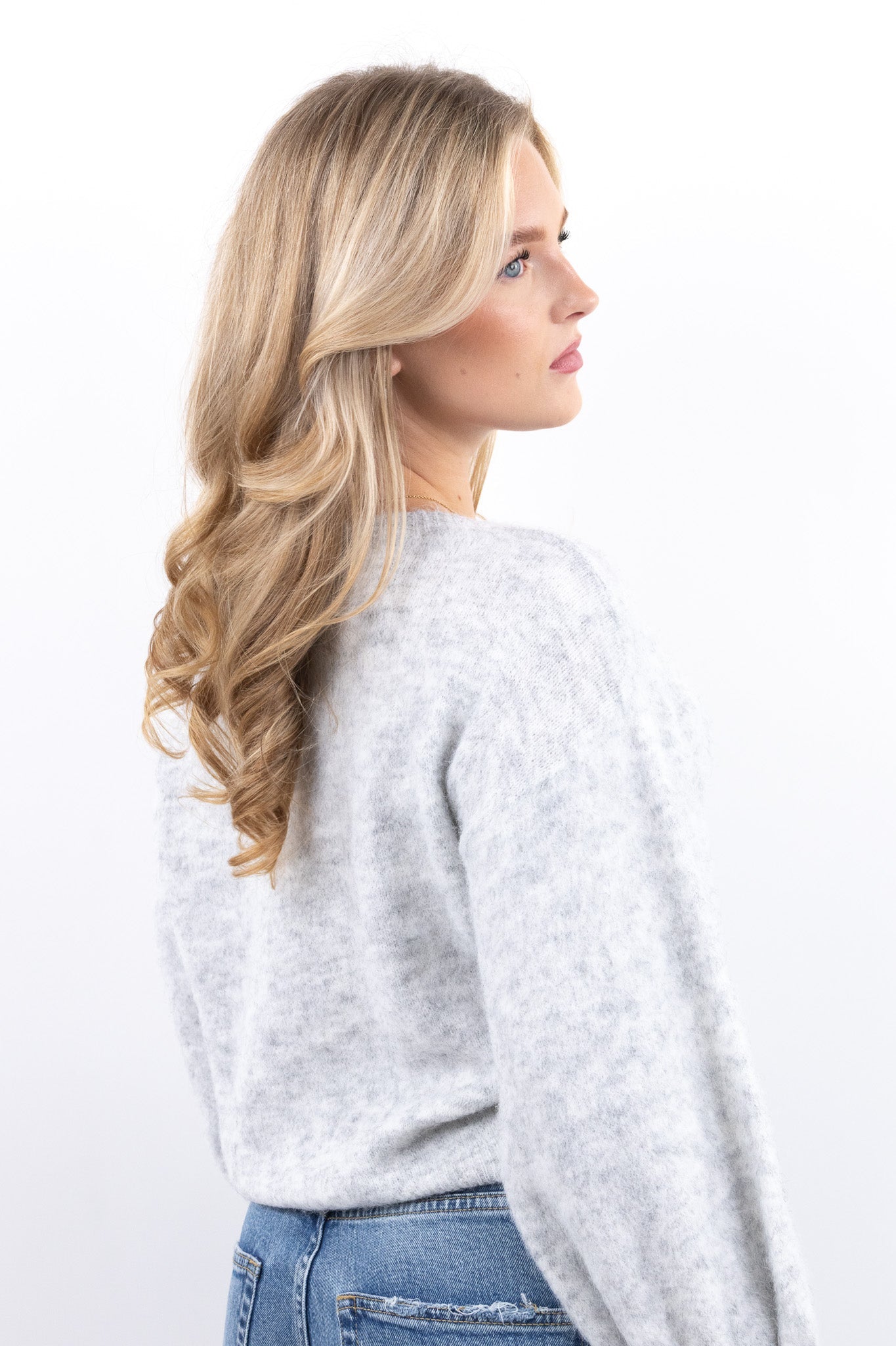 Cloudy Off Shoulder Knit
