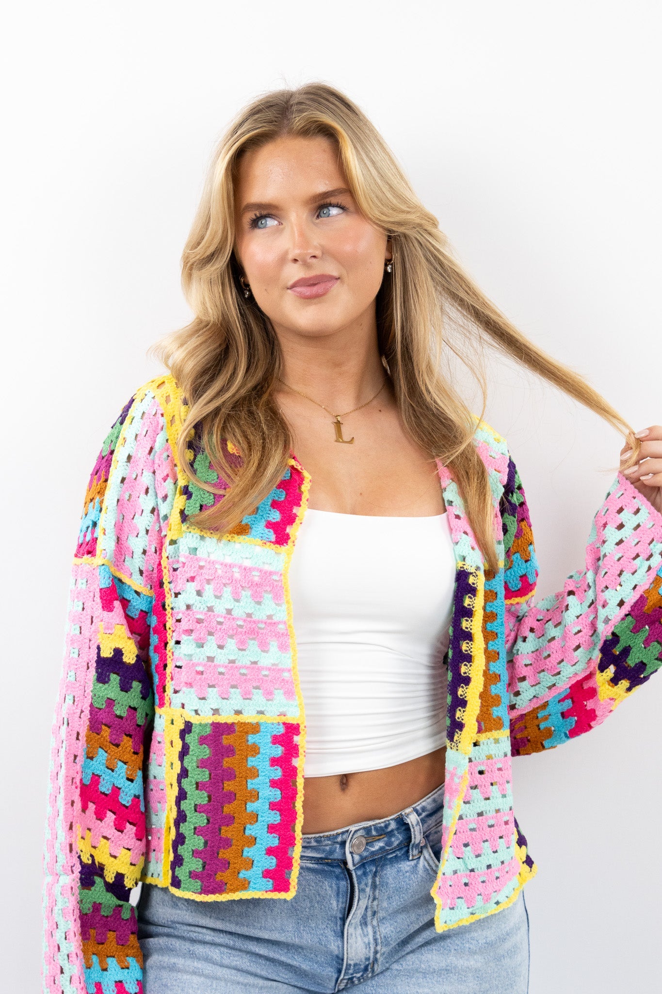 Ibiza Patch Cardigan