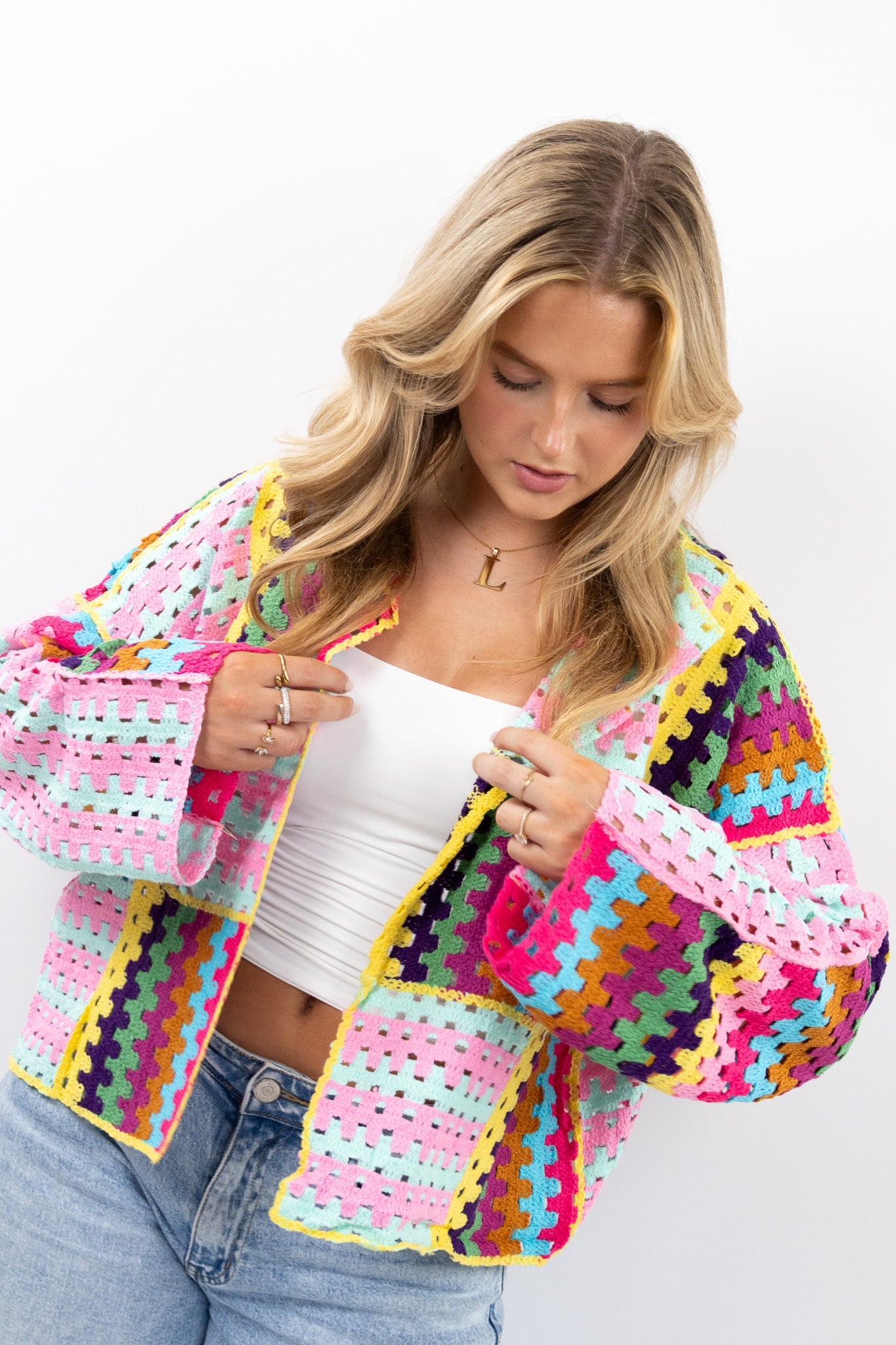 Ibiza Patch Cardigan