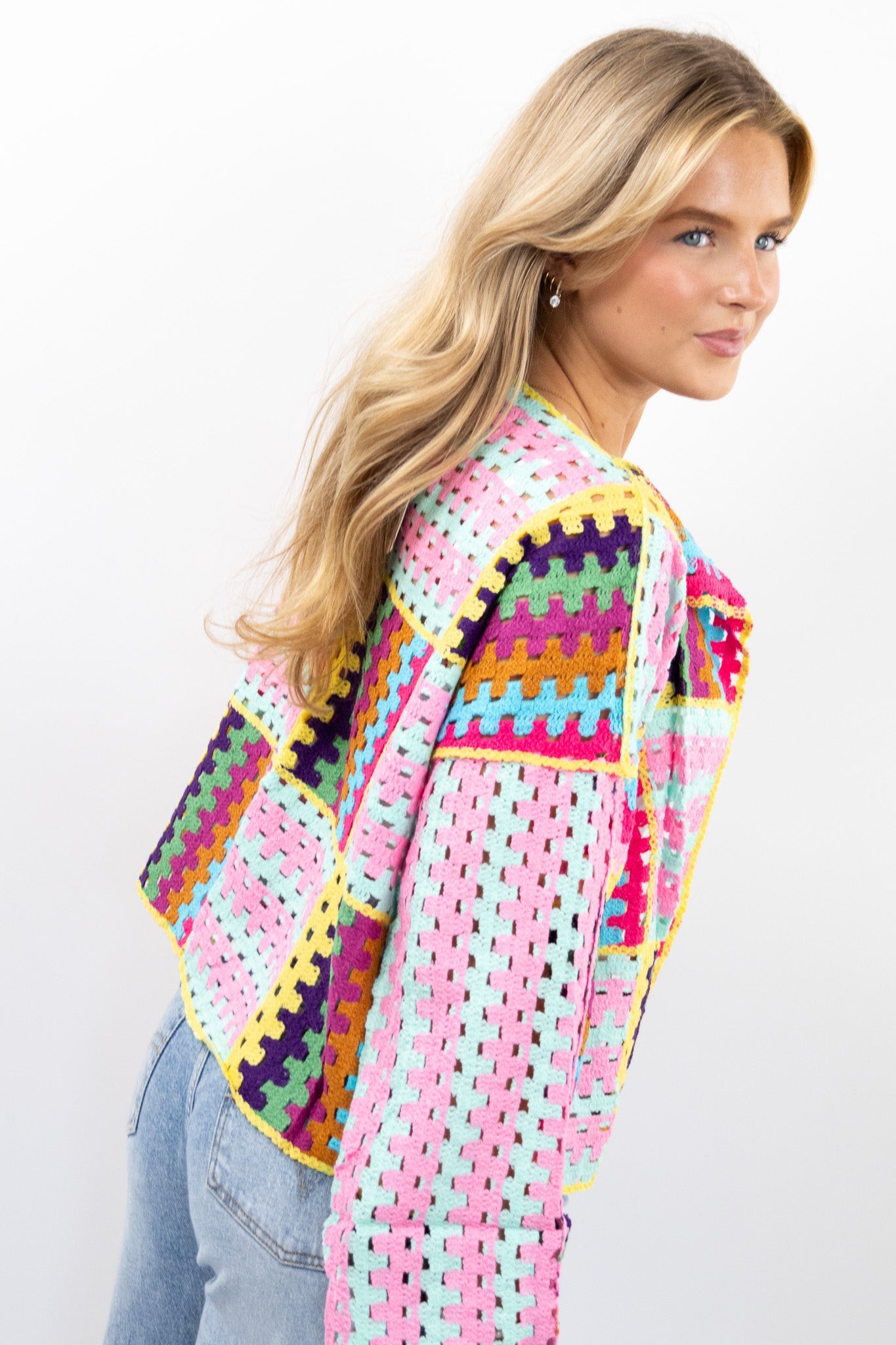 Ibiza Patch Cardigan